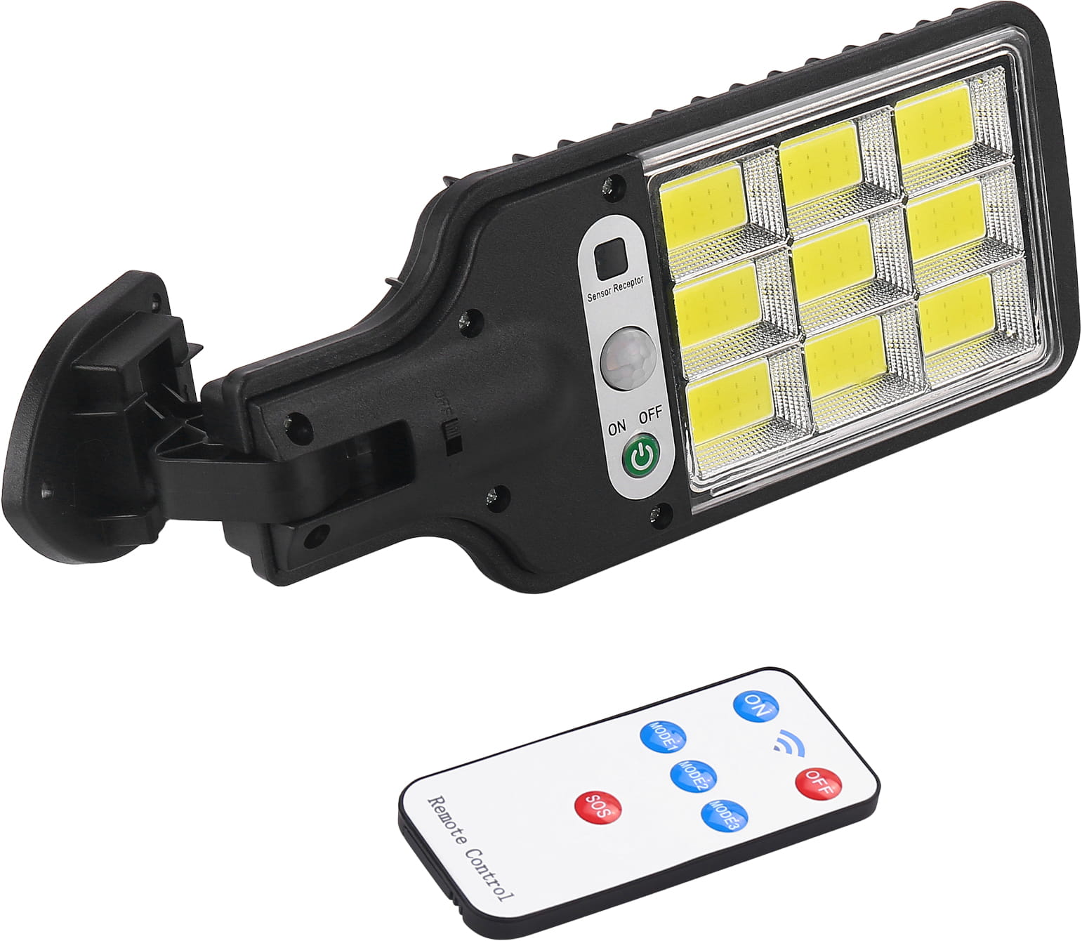 Solární LED svítidlo s dálkovým ovládáním 290 W KD3480