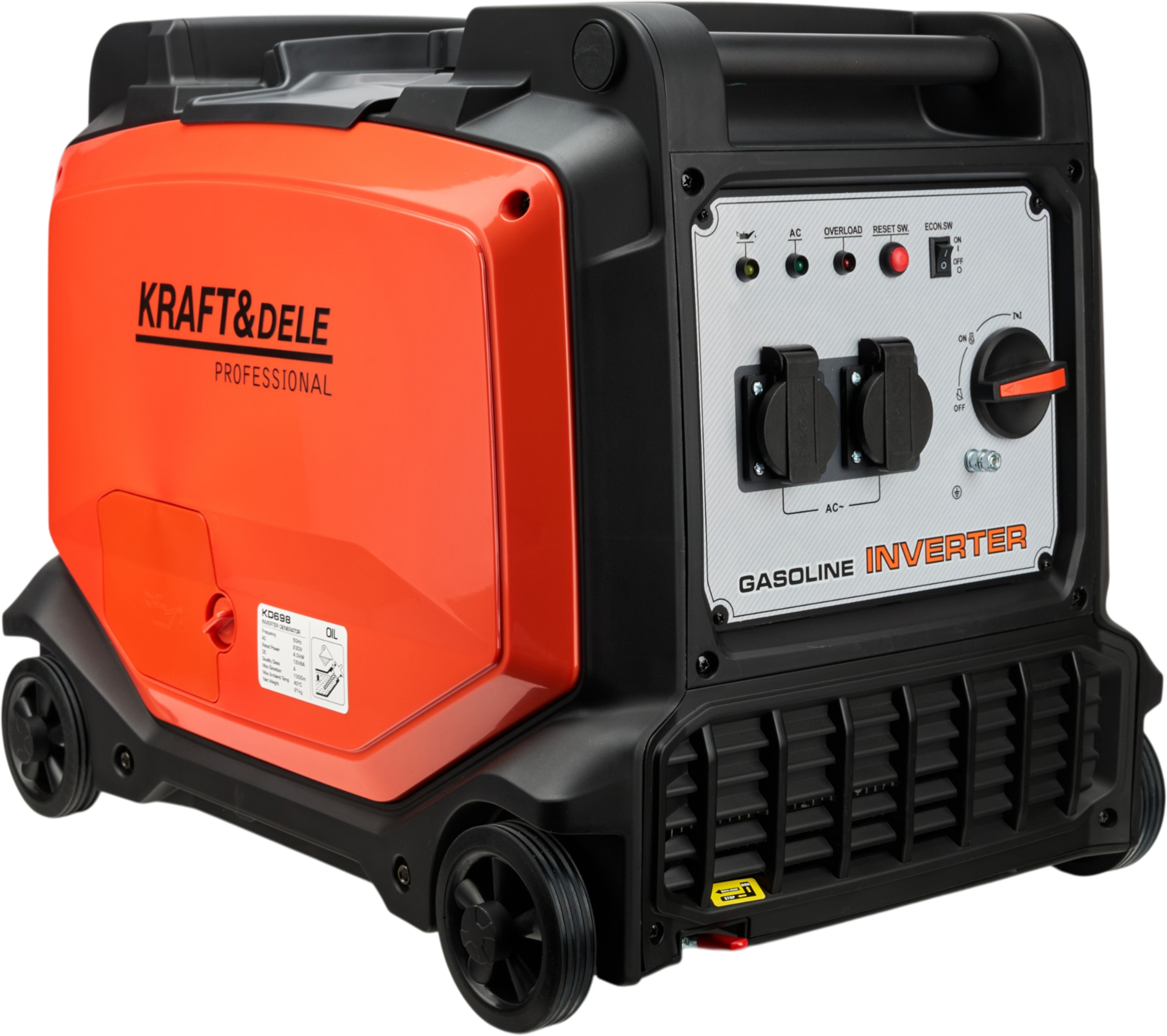 KRAFT&DELE Invertorový agregát 230 V, 4,3 kW KD698