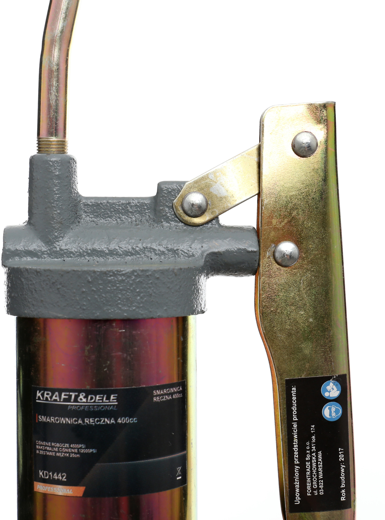 Ruční mazací pistole 400 ml KD1442