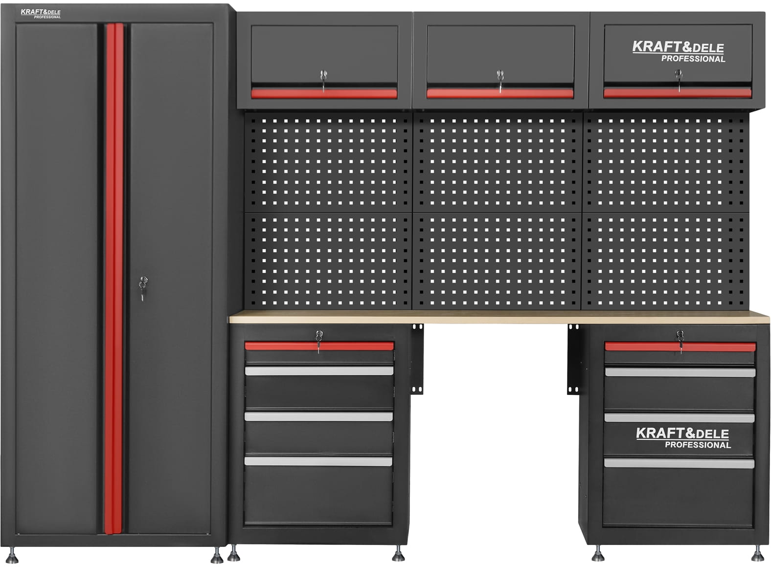 Sada dílenského nábytku KD5861_2K