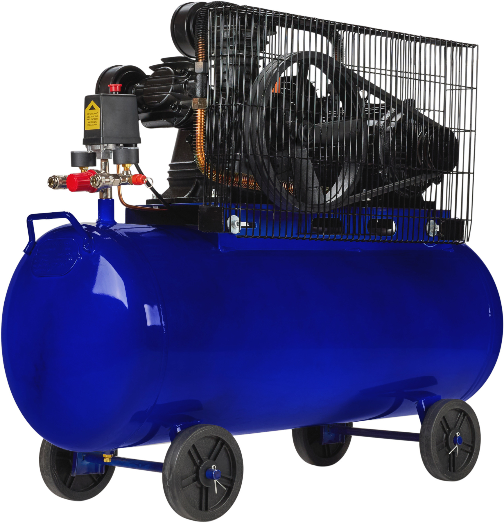 Olejový kompresor 100 l, 4100 W, 650 l/min KD4056