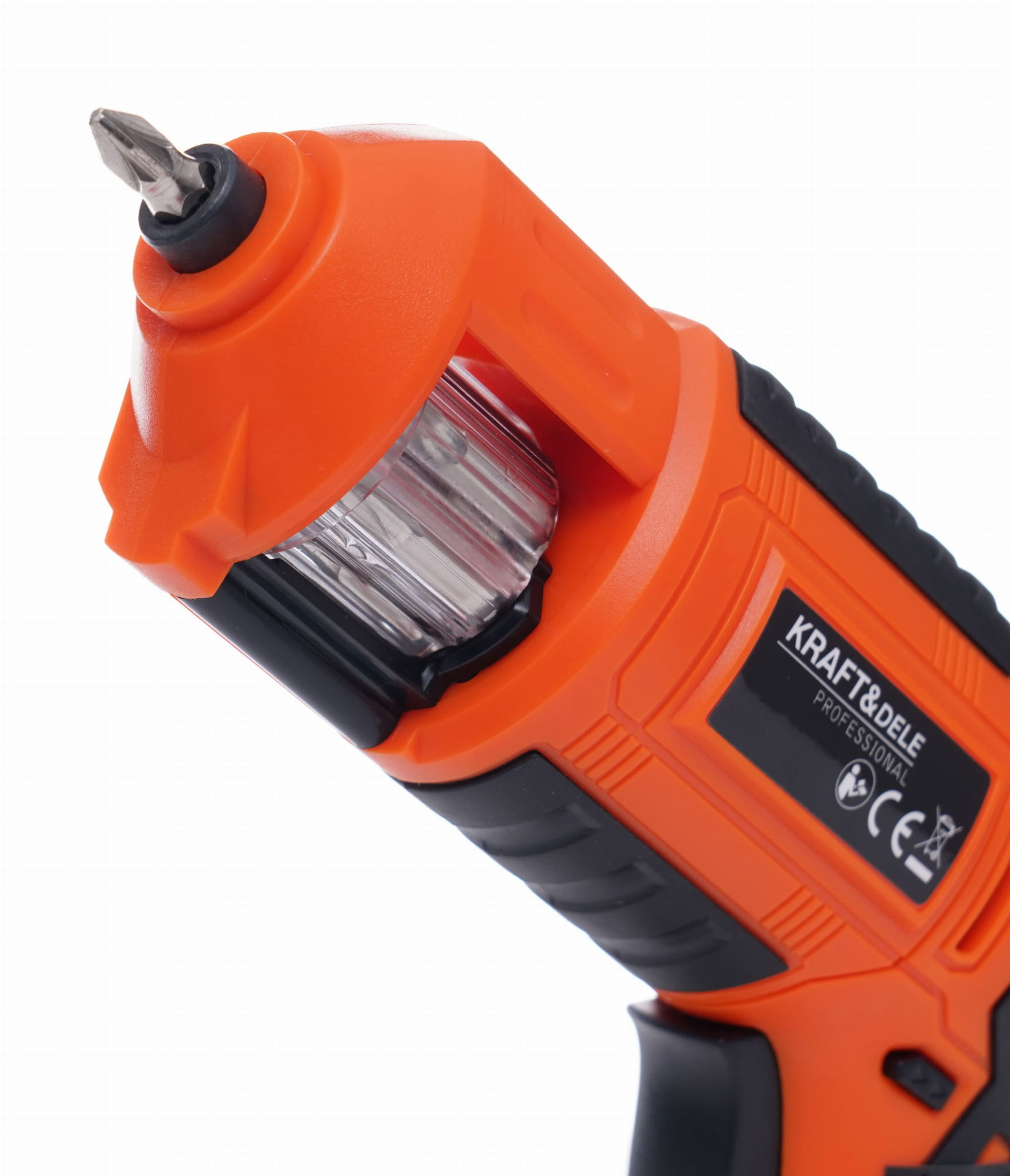 Akumulátorový šroubovák 1300 mAh s LED + bity KD1574