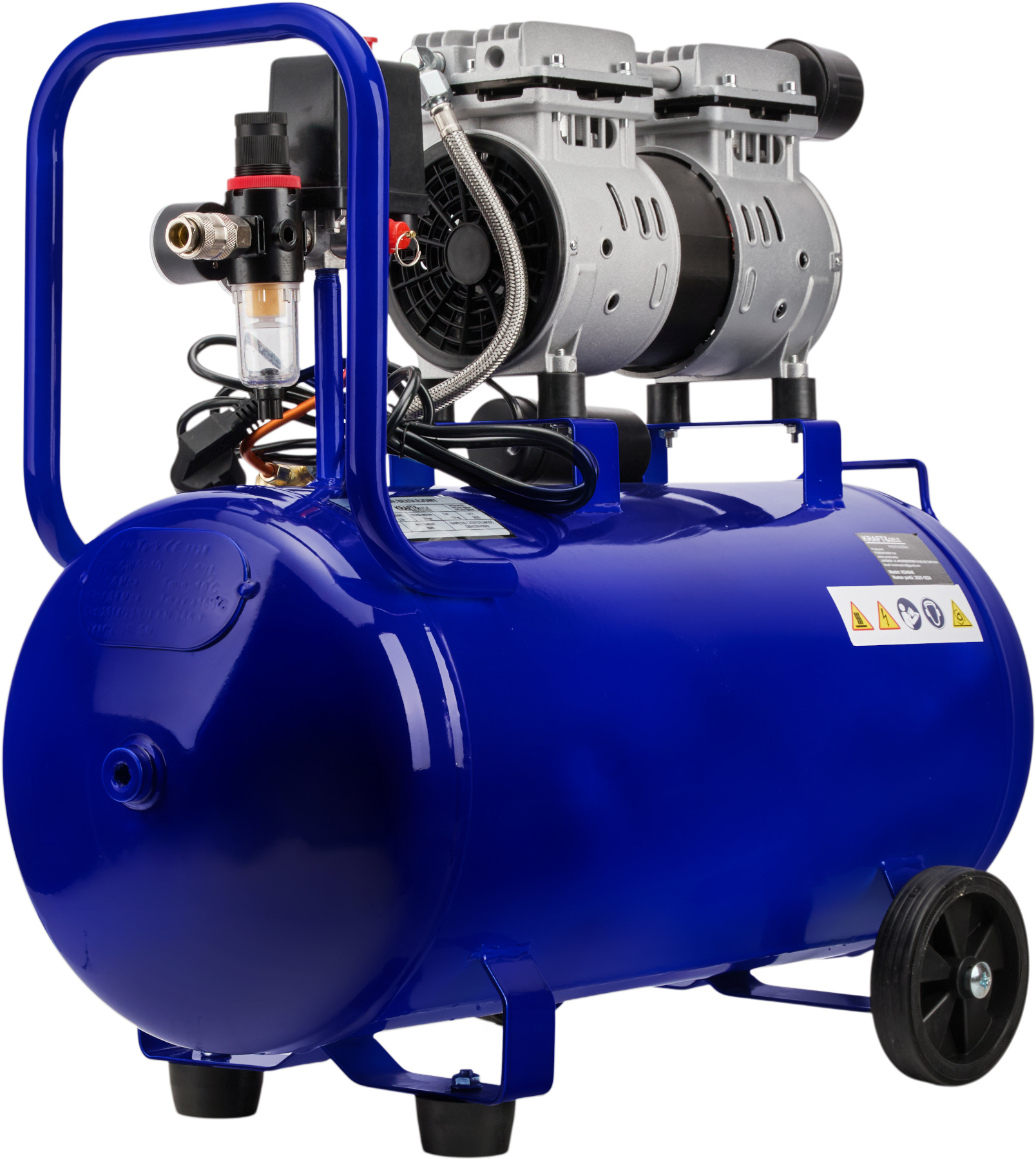 Bezolejový kompresor 50 l, 1500 W, 290 l/min KD4048