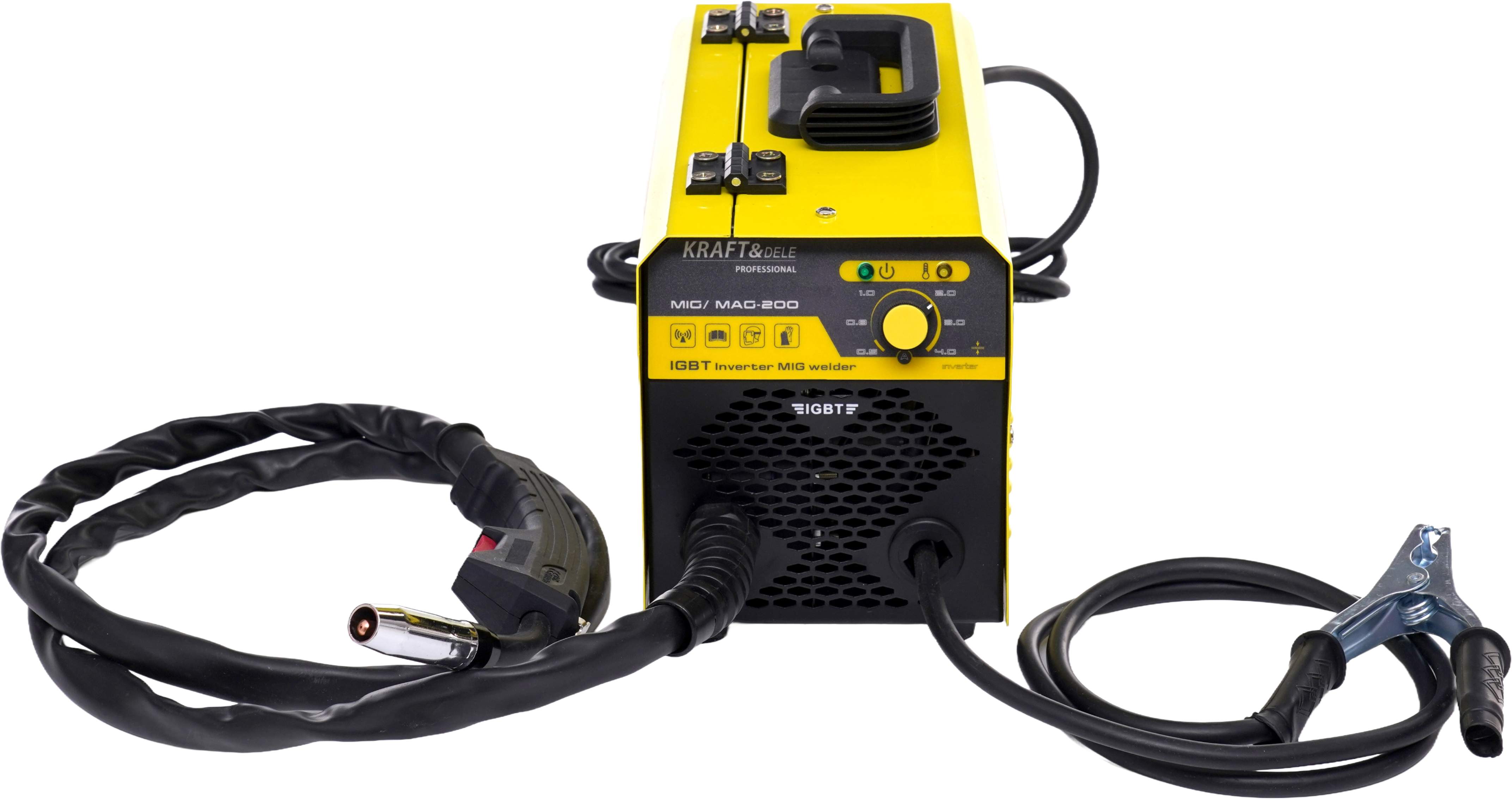 Invertorová svařovací souprava MIG/MAG 40–200 A KD810