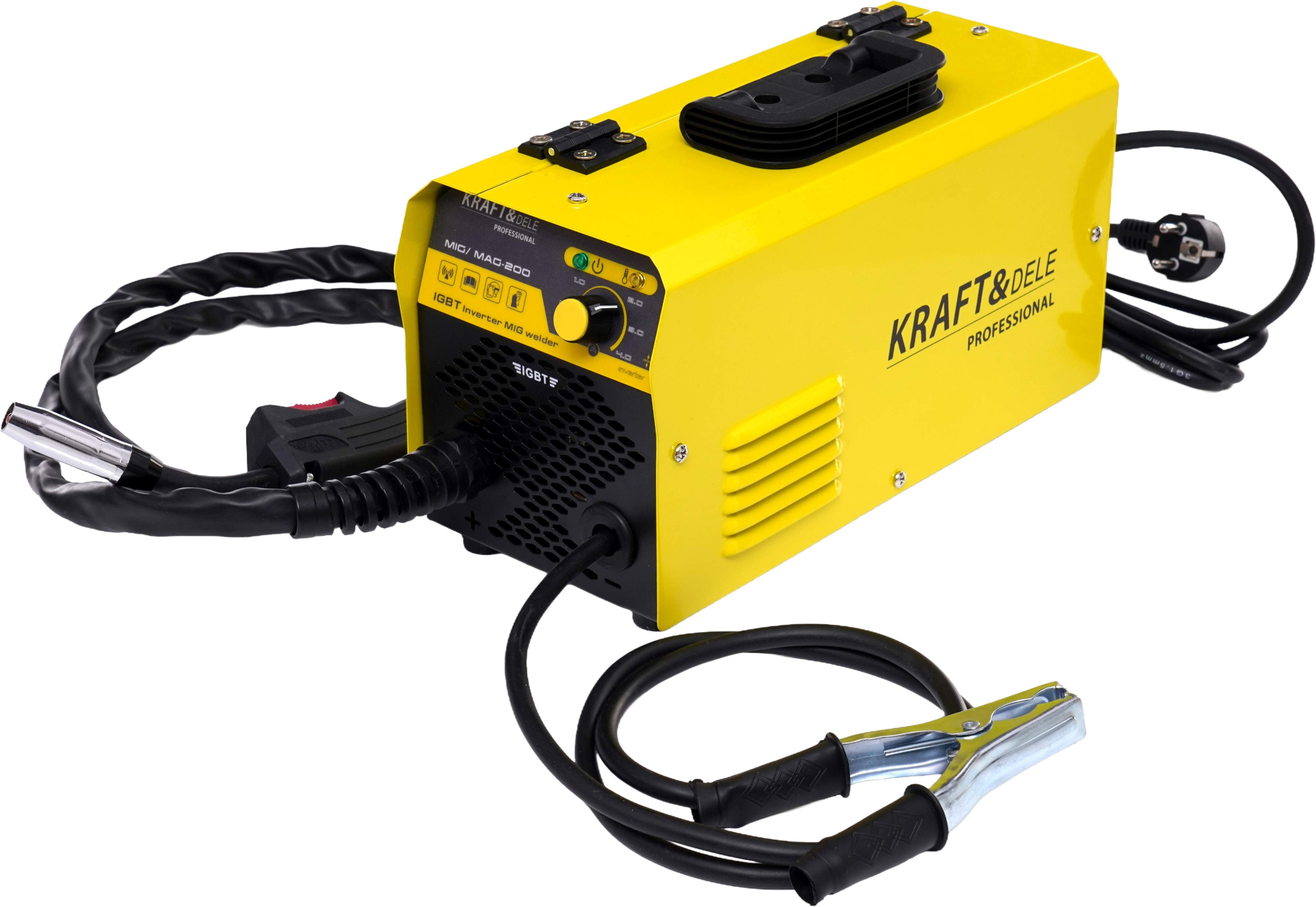 Invertorová svařovací souprava MIG/MAG 40–200 A KD810