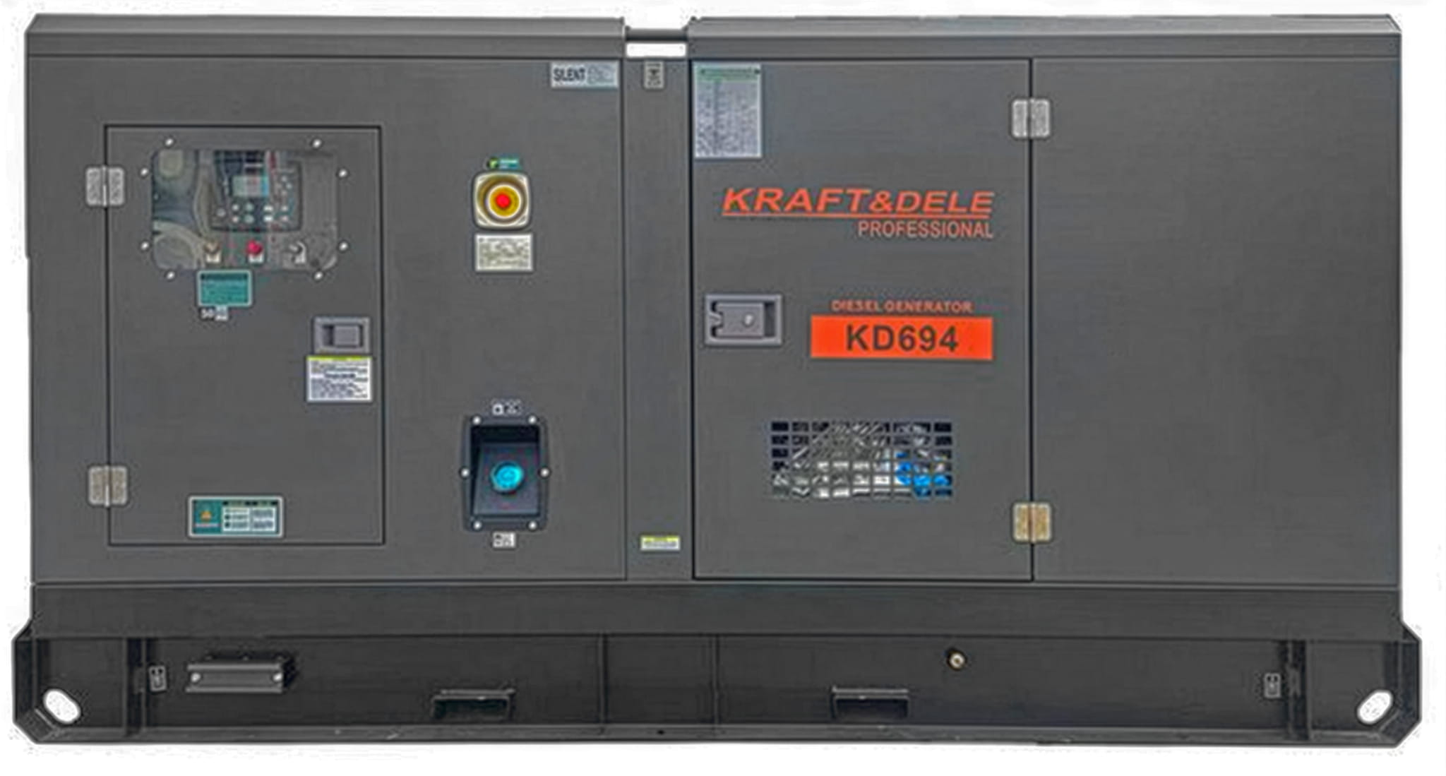 Jednofázový dieselový generátor 87/95 kW KD694