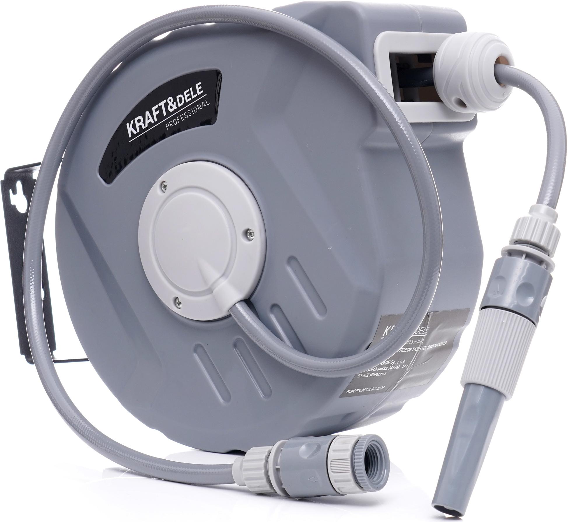 Automatický naviják na zahradní hadici 15 m + 1,5 m, 1/2" KD2082