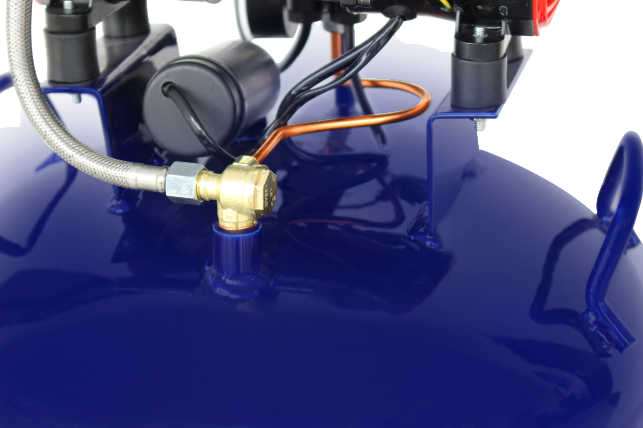 Bezolejový kompresor 50 l, 1500 W, 290 l/min KD4096