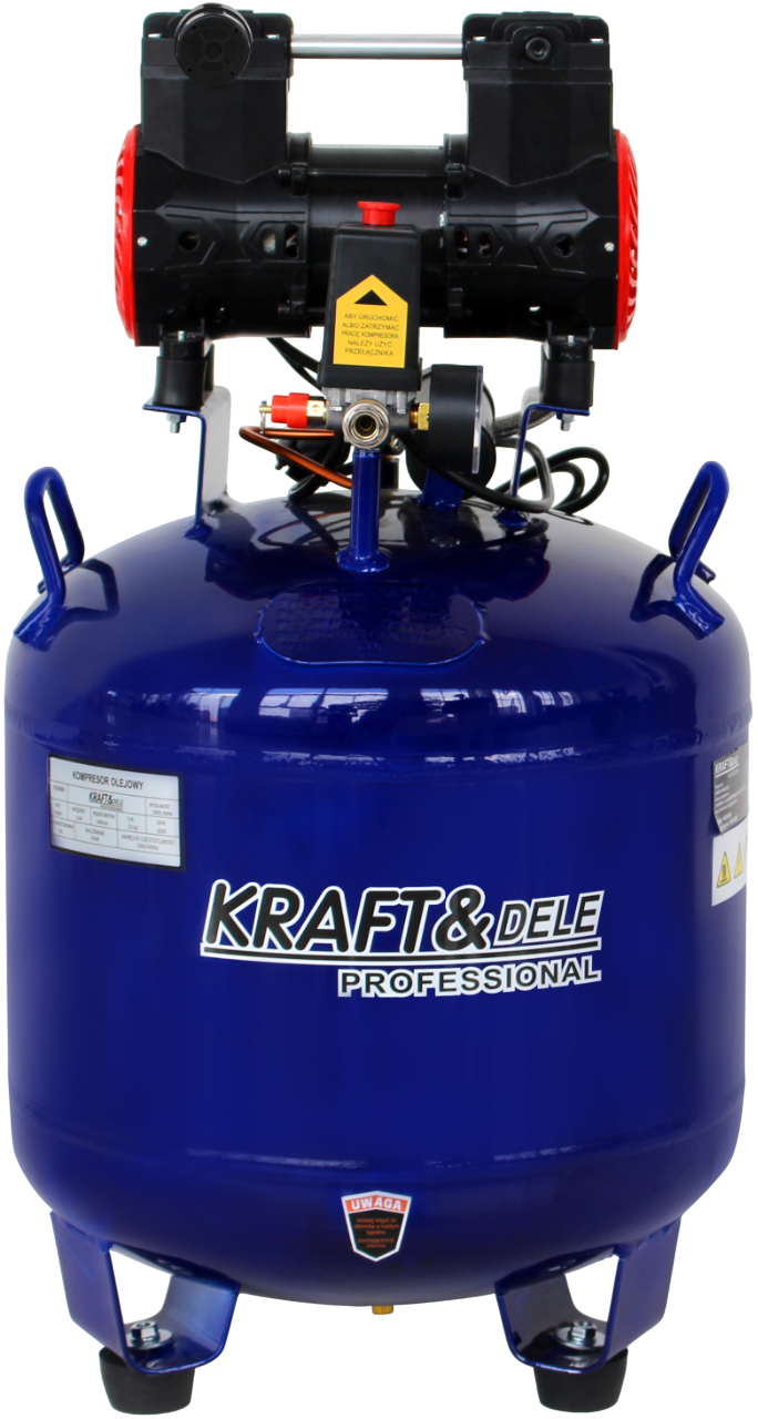 Bezolejový kompresor 50 l, 1500 W, 290 l/min KD4096