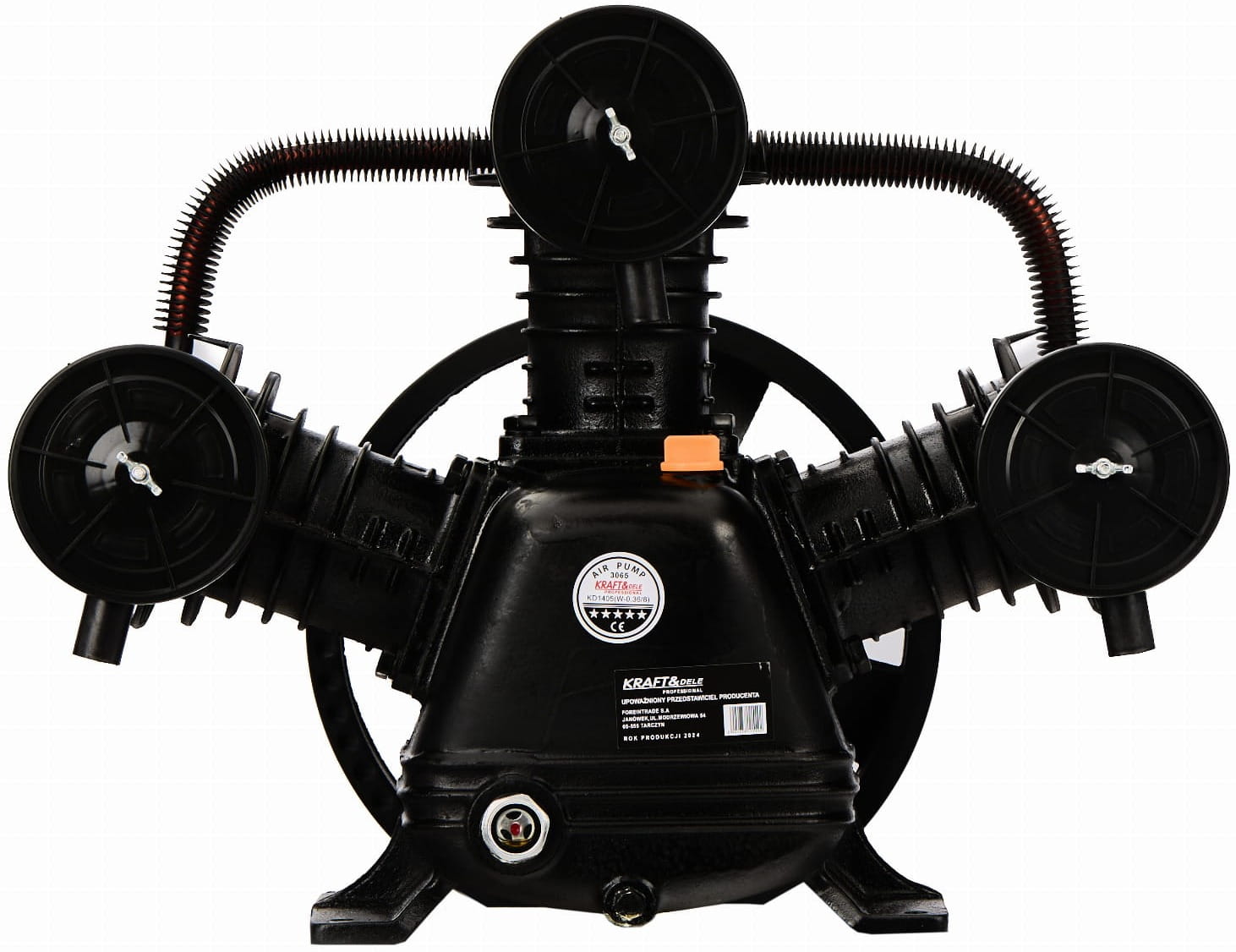 Vzduchový kompresor 3 kW, 3 písty, 65 mm KD1405