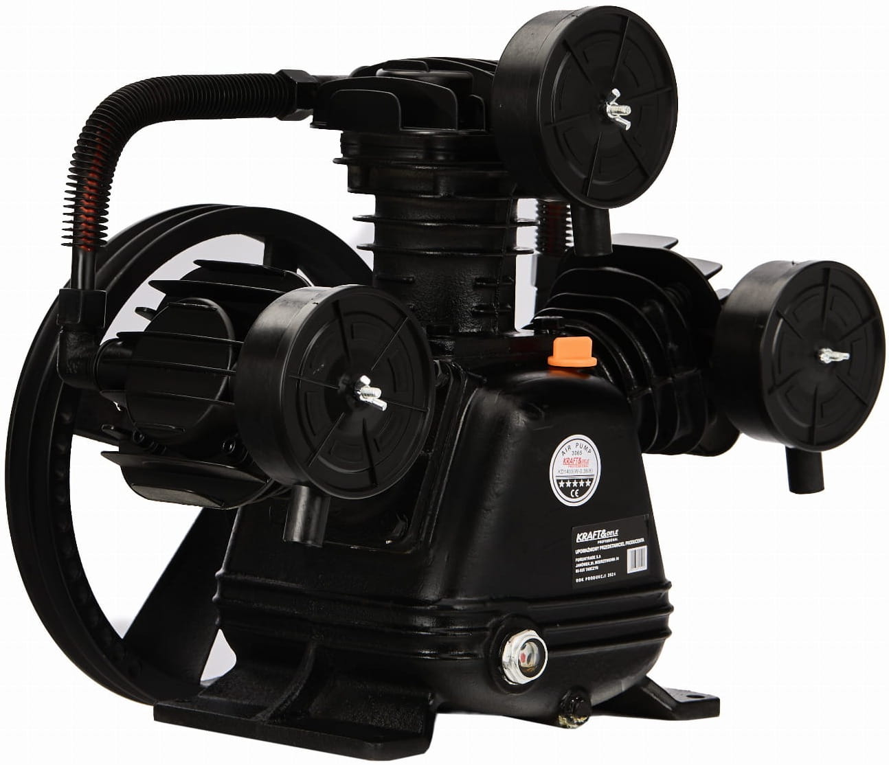 Vzduchový kompresor 3 kW, 3 písty, 65 mm KD1405