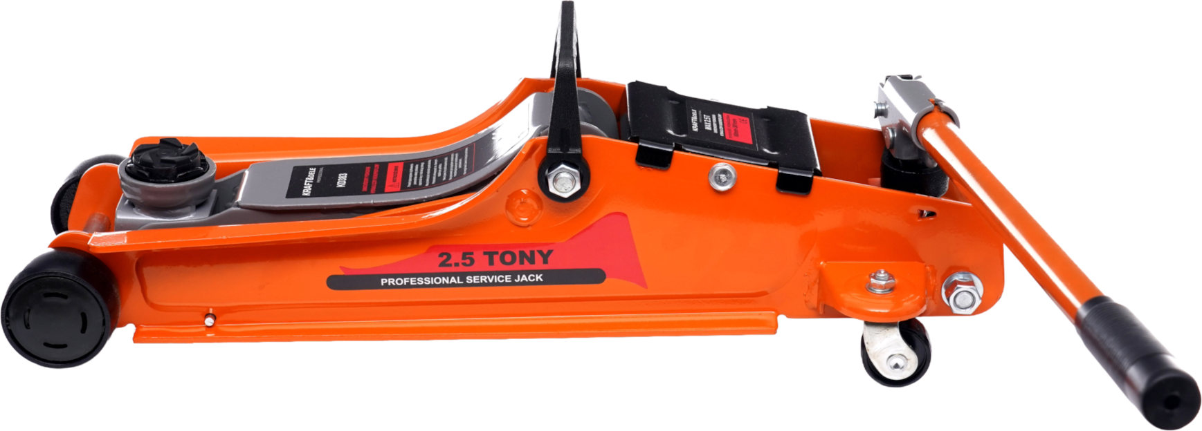 Nízkoprofilový hydraulický zvedák pro automobily 2,5 t KD383