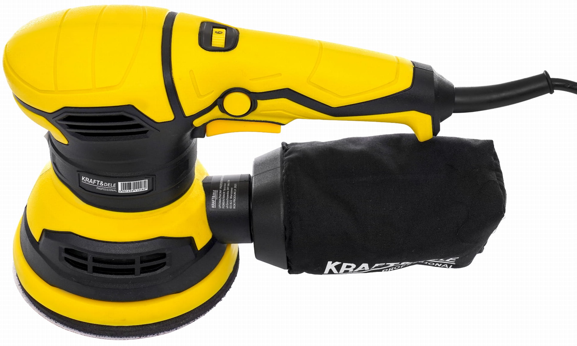 Excentrická bruska 1200 W, 125 mm KD1695-Y