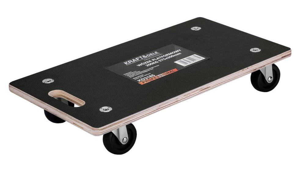 Platformový vozík 200 kg, 575 × 300 mm KD3185