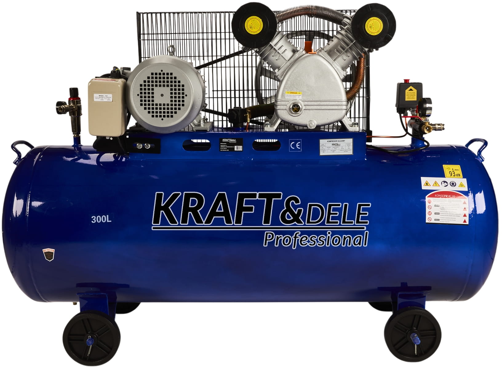 Olejový kompresor 300 l, 400 V, 2 písty + odlučovač KD4061