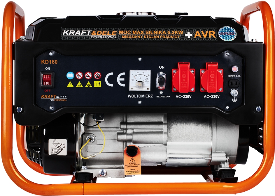 Generátor 3500 W, 12/230 V KD160