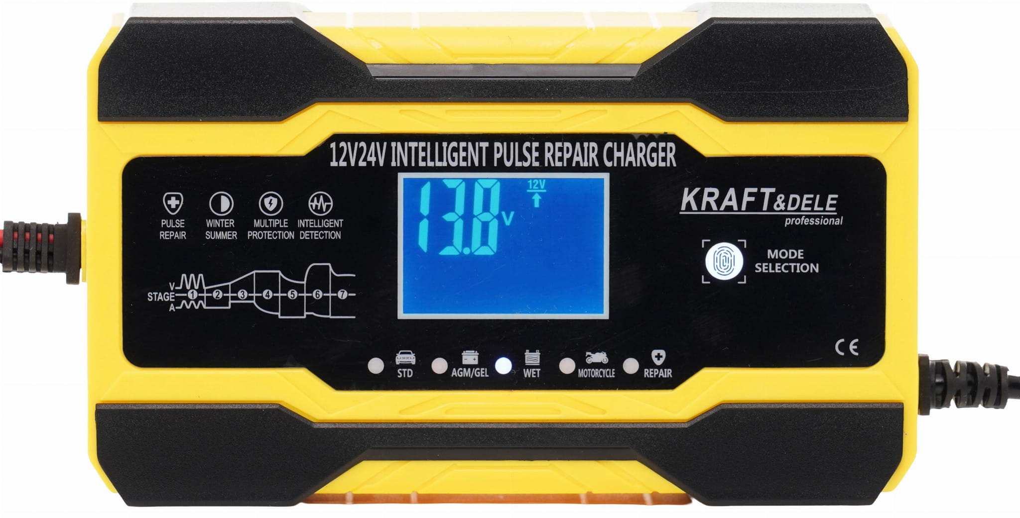 KRAFT&DELE Nabíječka 12/24 V, 10 A KD1291