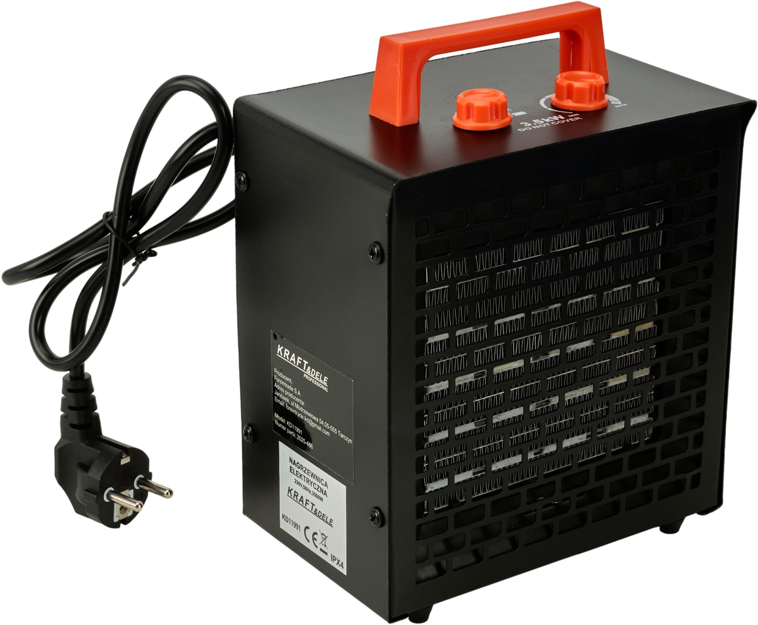 Elektrické topidlo 3500 W KD11991