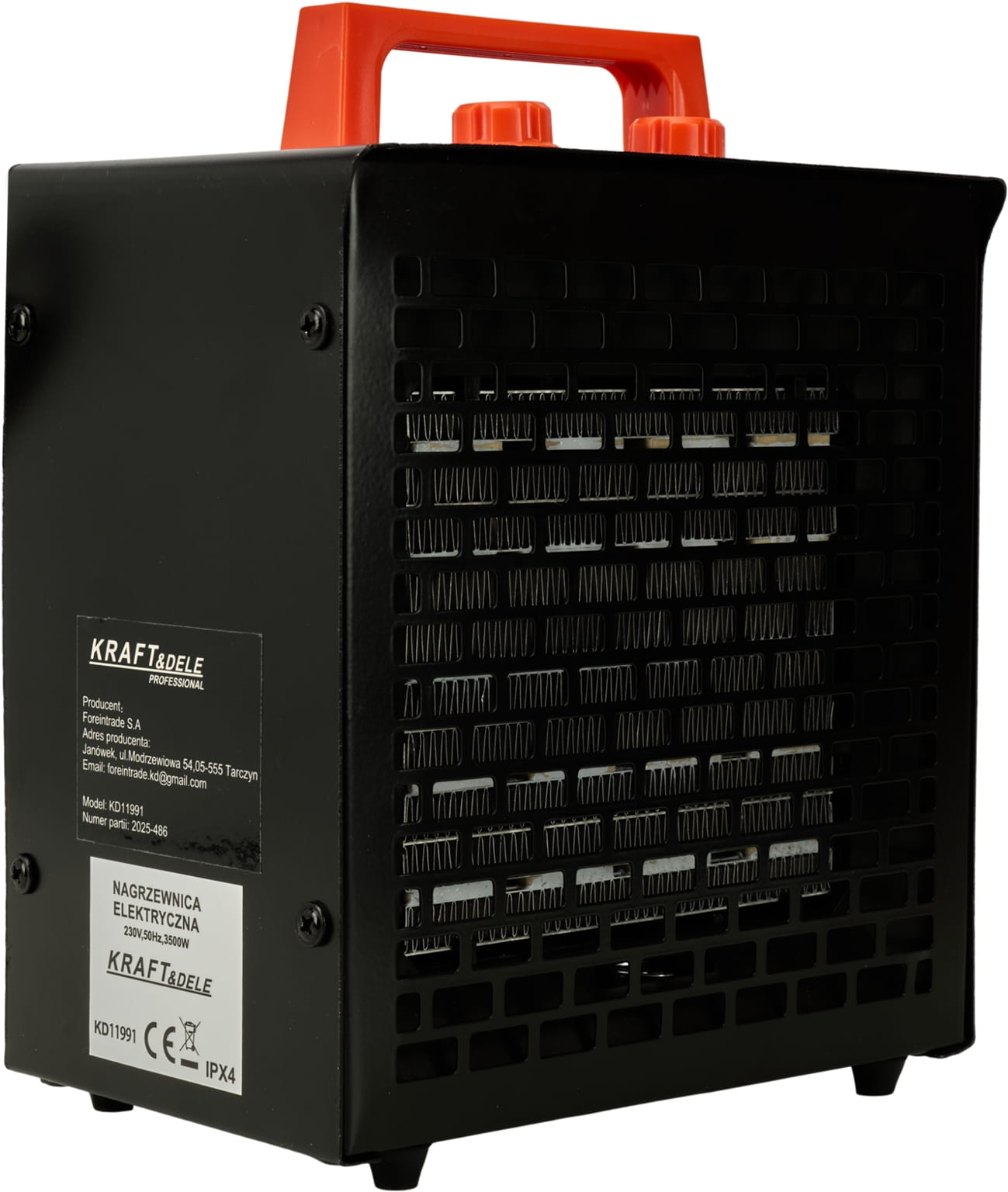 Elektrické topidlo 3500 W KD11991