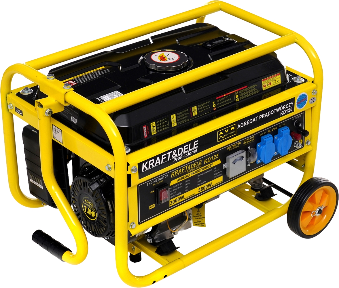 Generátor 3 kW / 3,8 kW MAX / 230 V KD125