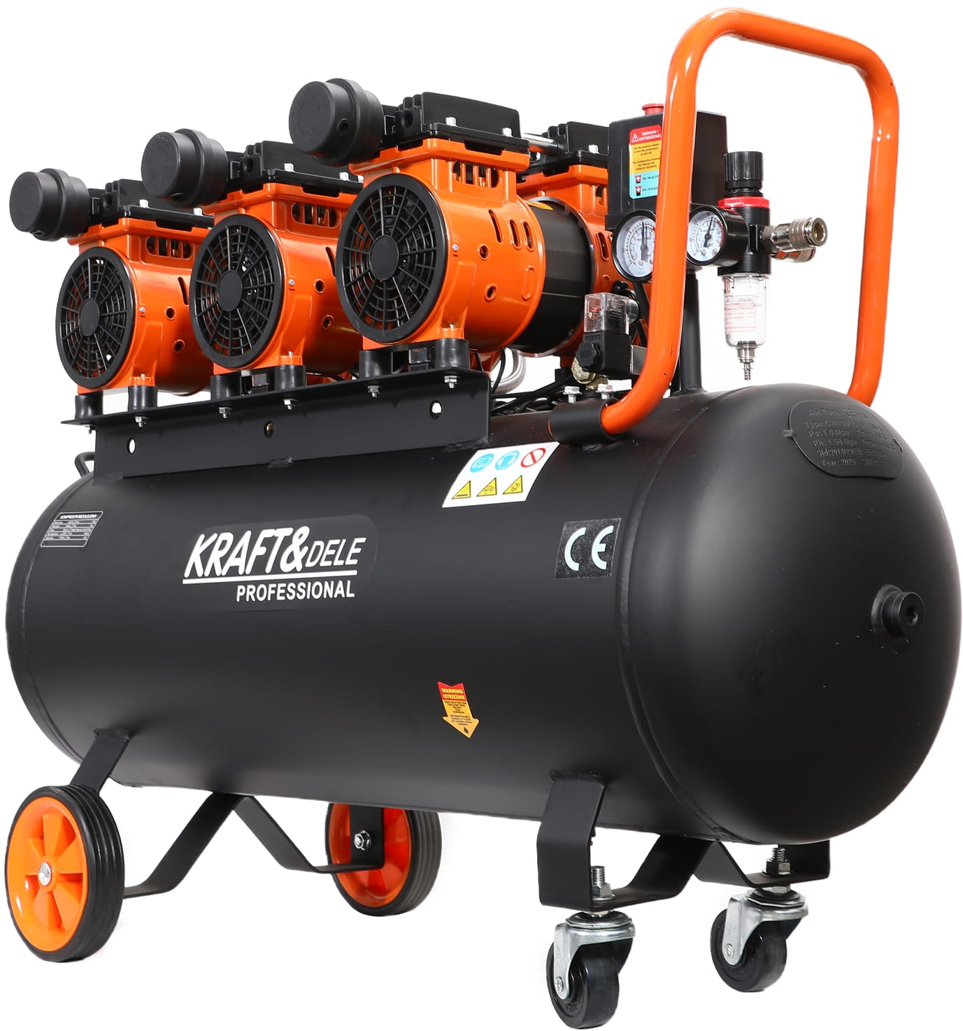 Bezolejový kompresor 100 l, 580 l/min, 6 kW KD1394