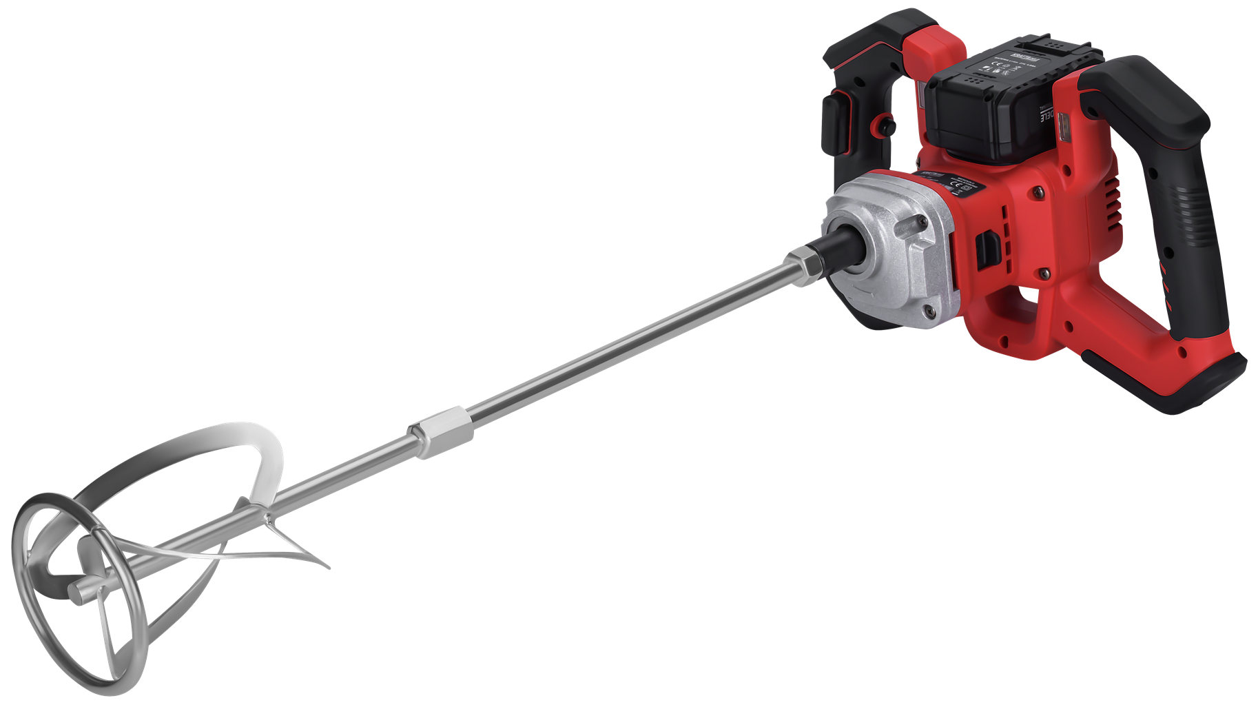 akumulátorová míchačka 21 V, M14,140 mm, bezkartáčová, 2 × 4 Ah KD3194