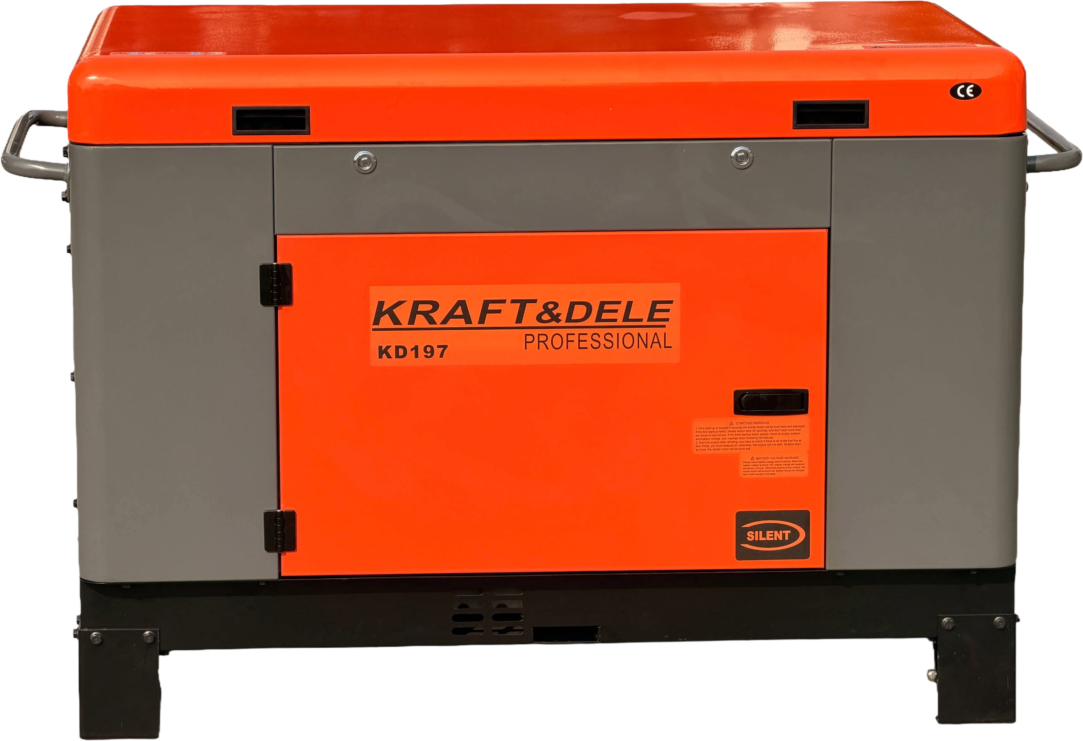 Jednofázový dieselový generátor 12/13 kW KD197