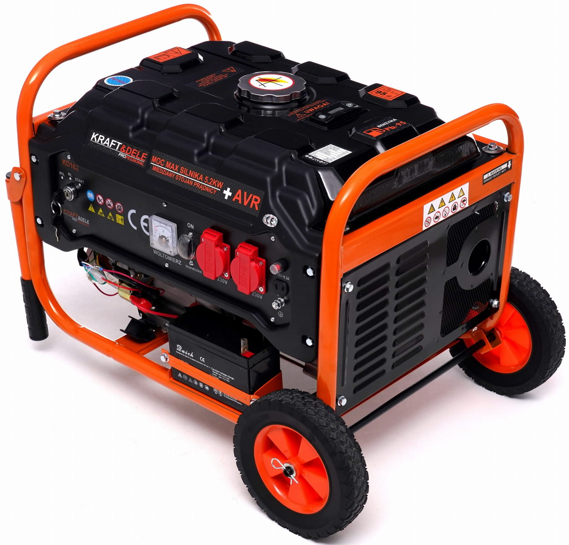 Generátor 3500 W, 12/230 V KD162