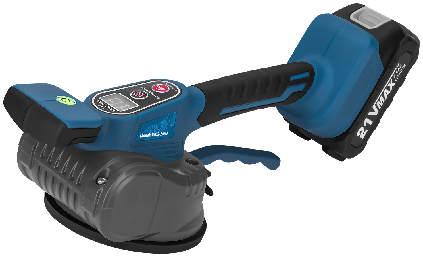 Akumulátorová vibrační přísavka 130 mm, 21 V WDS2693