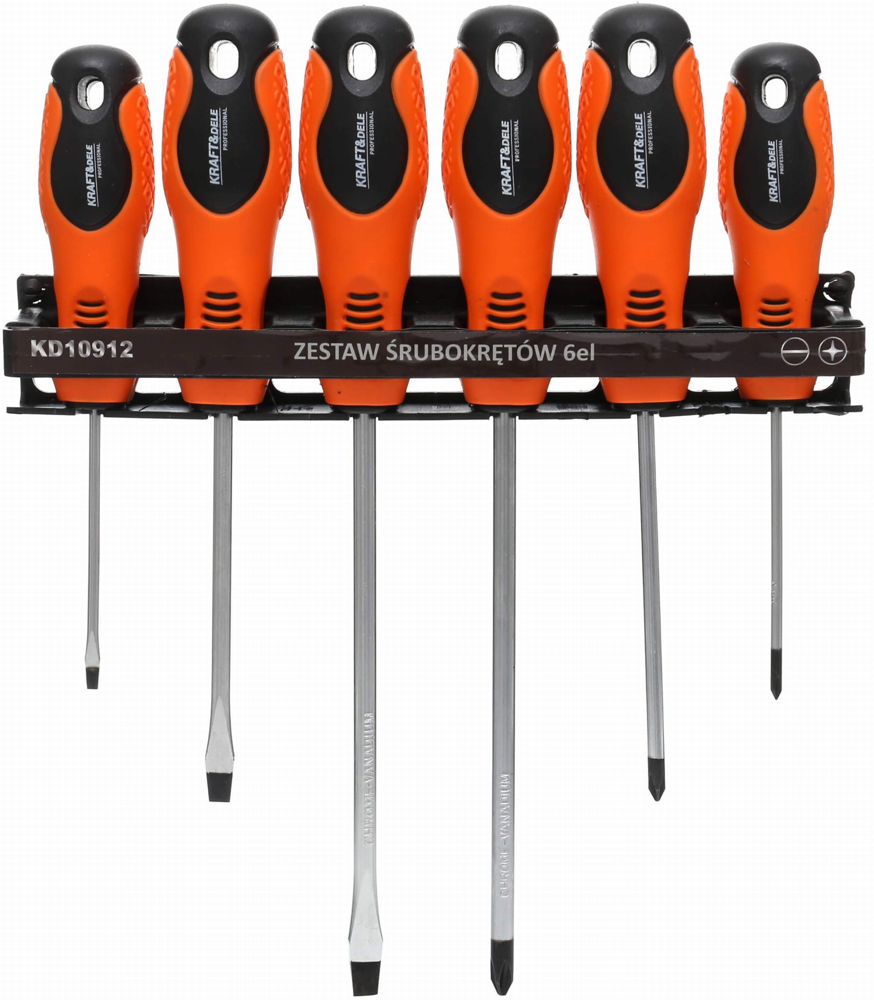 KRAFT&DELE Zestaw śrubokrętów 6 elementów KD10912