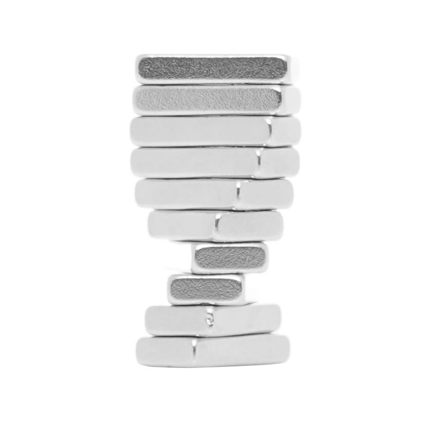 Neodymový plochý magnet, 10 ks KD11834