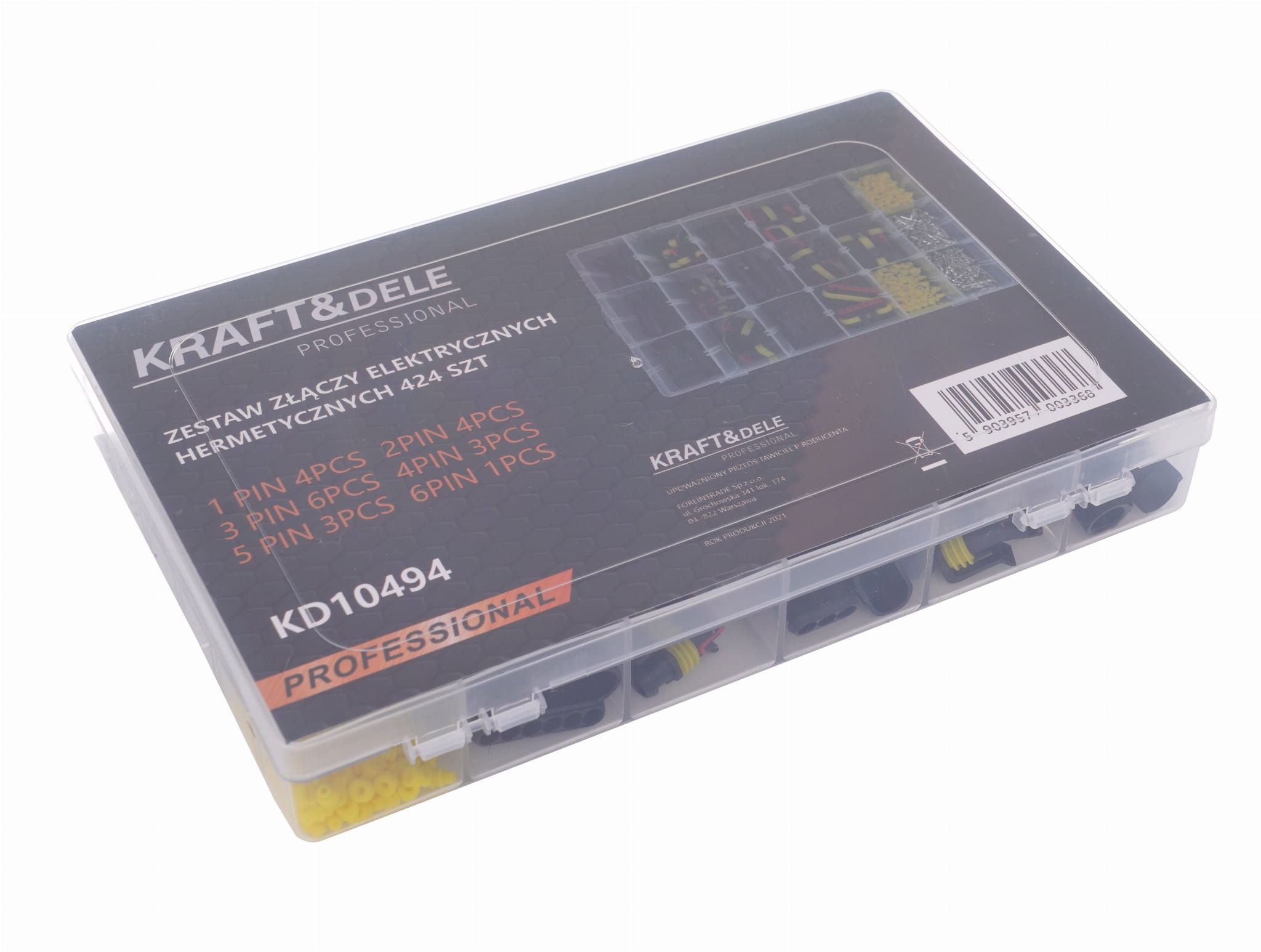 Hermetické spojky, 424 ks KD10494