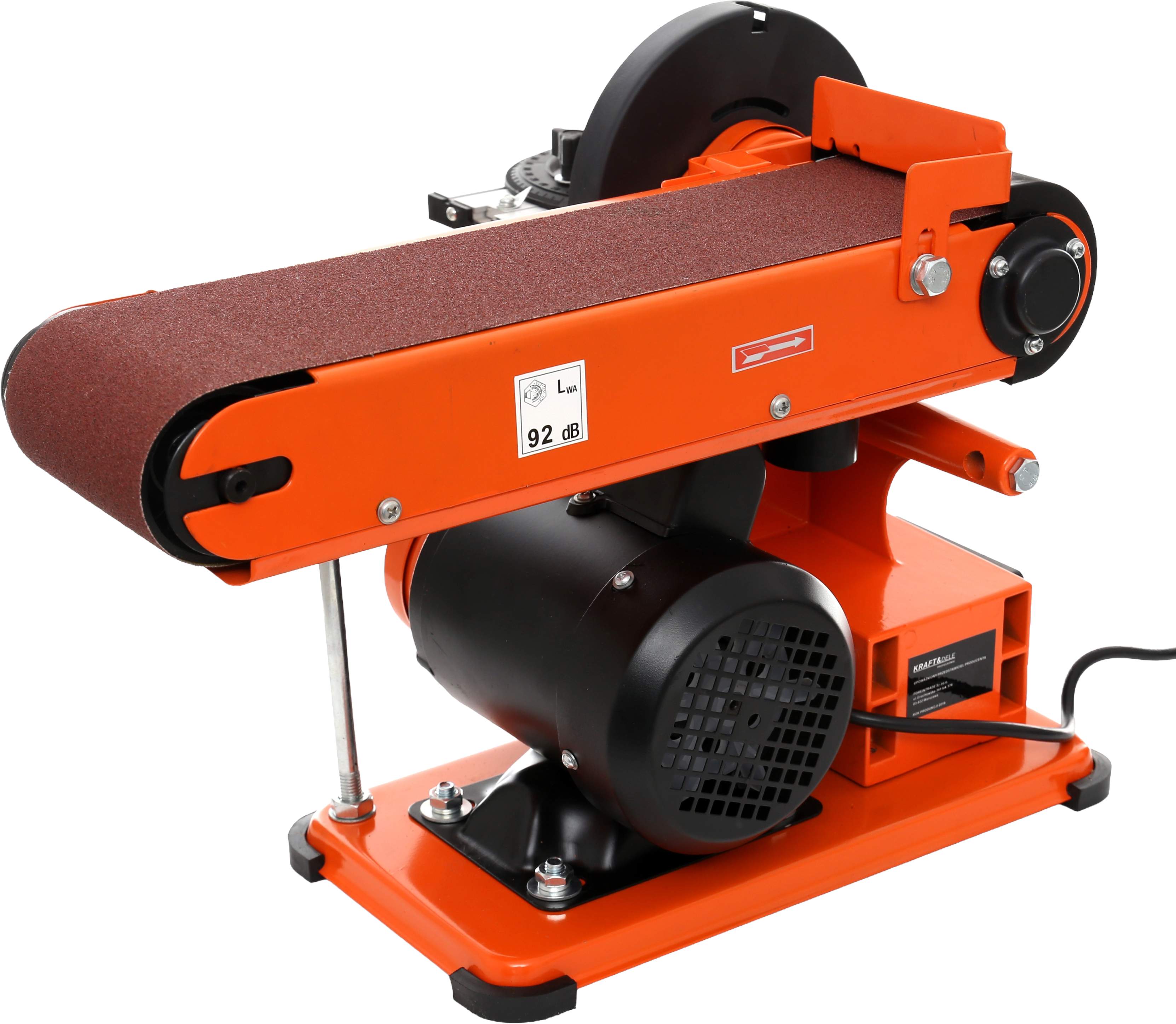 Pásová bruska s kotoučem, 600 W, 1450 ot./min KD1730