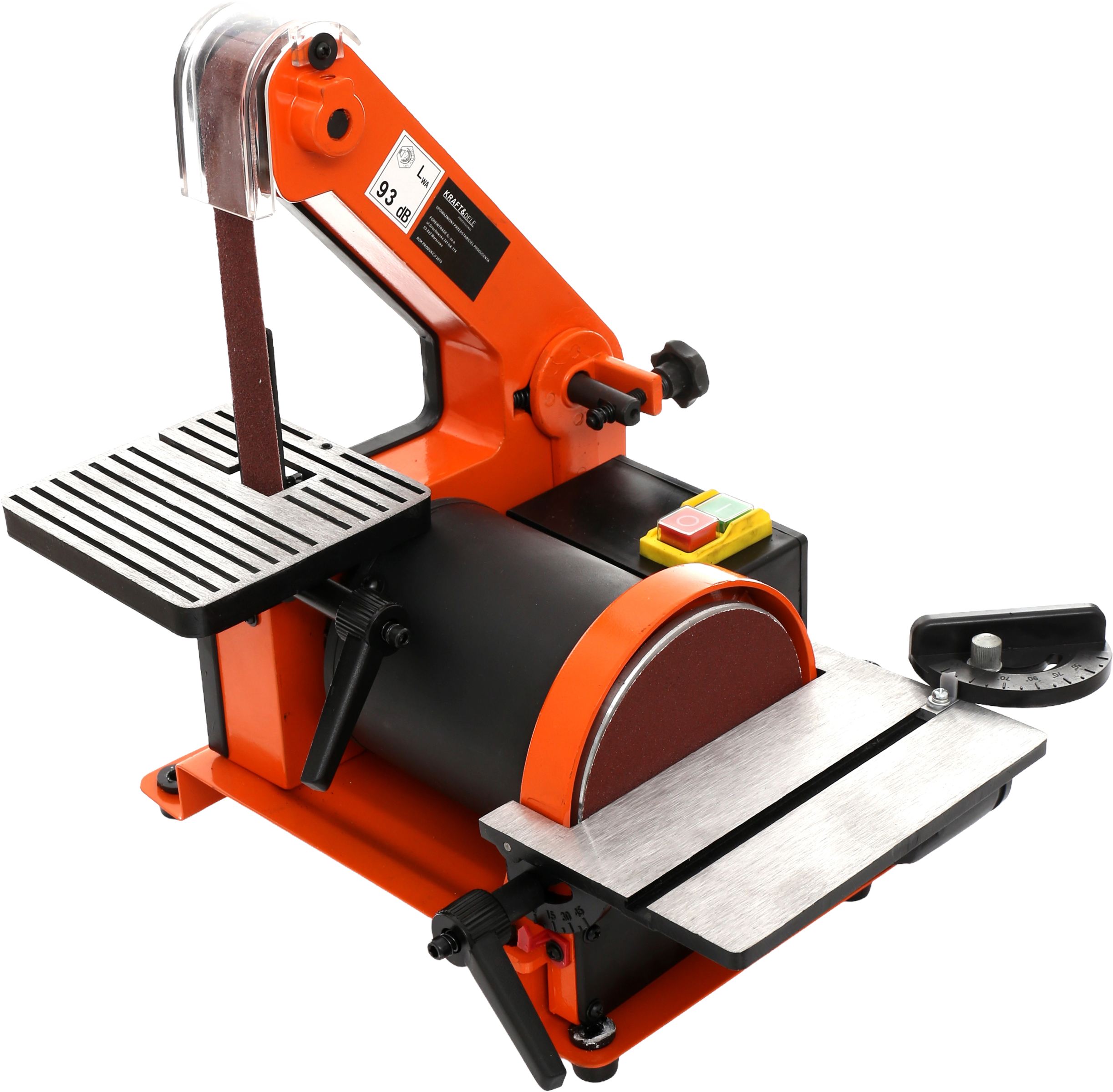 KRAFT&DELE Pásová a kotoučová bruska 550 W, 2950 ot./min KD1731