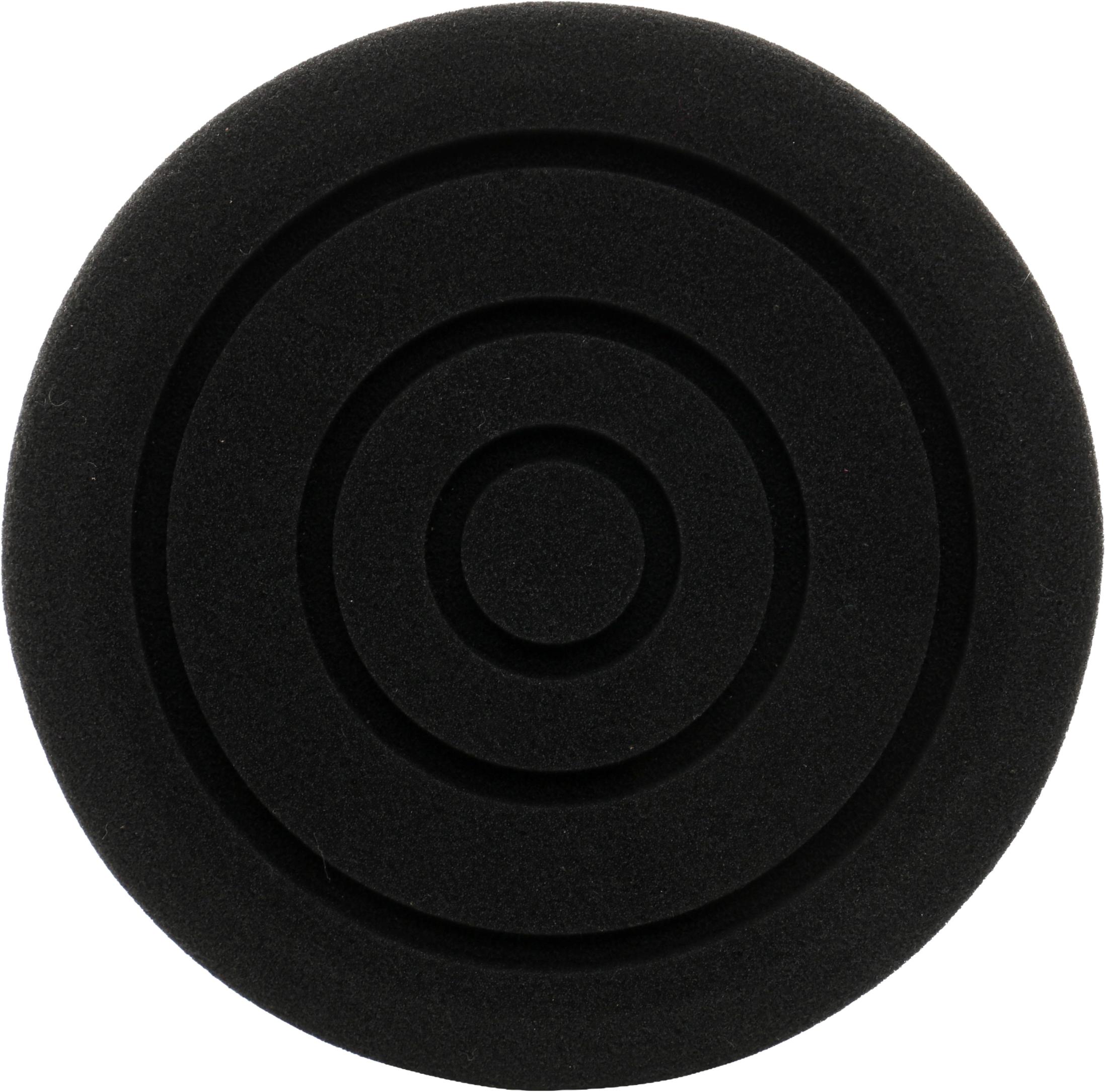 Lešticí houba 150 mm, černá KD3062