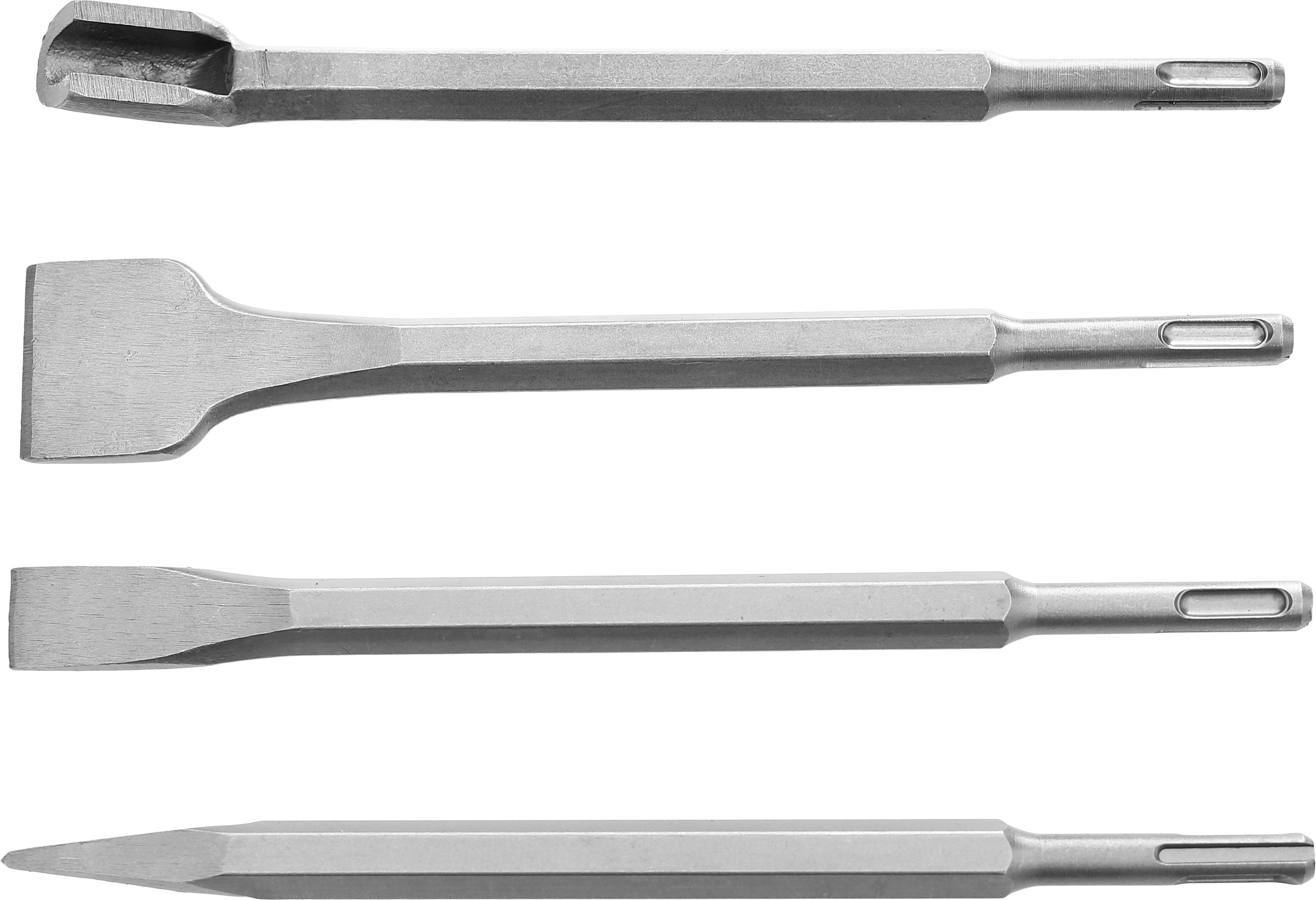 Sada 4 SDS sekáčů do betonu KD10208