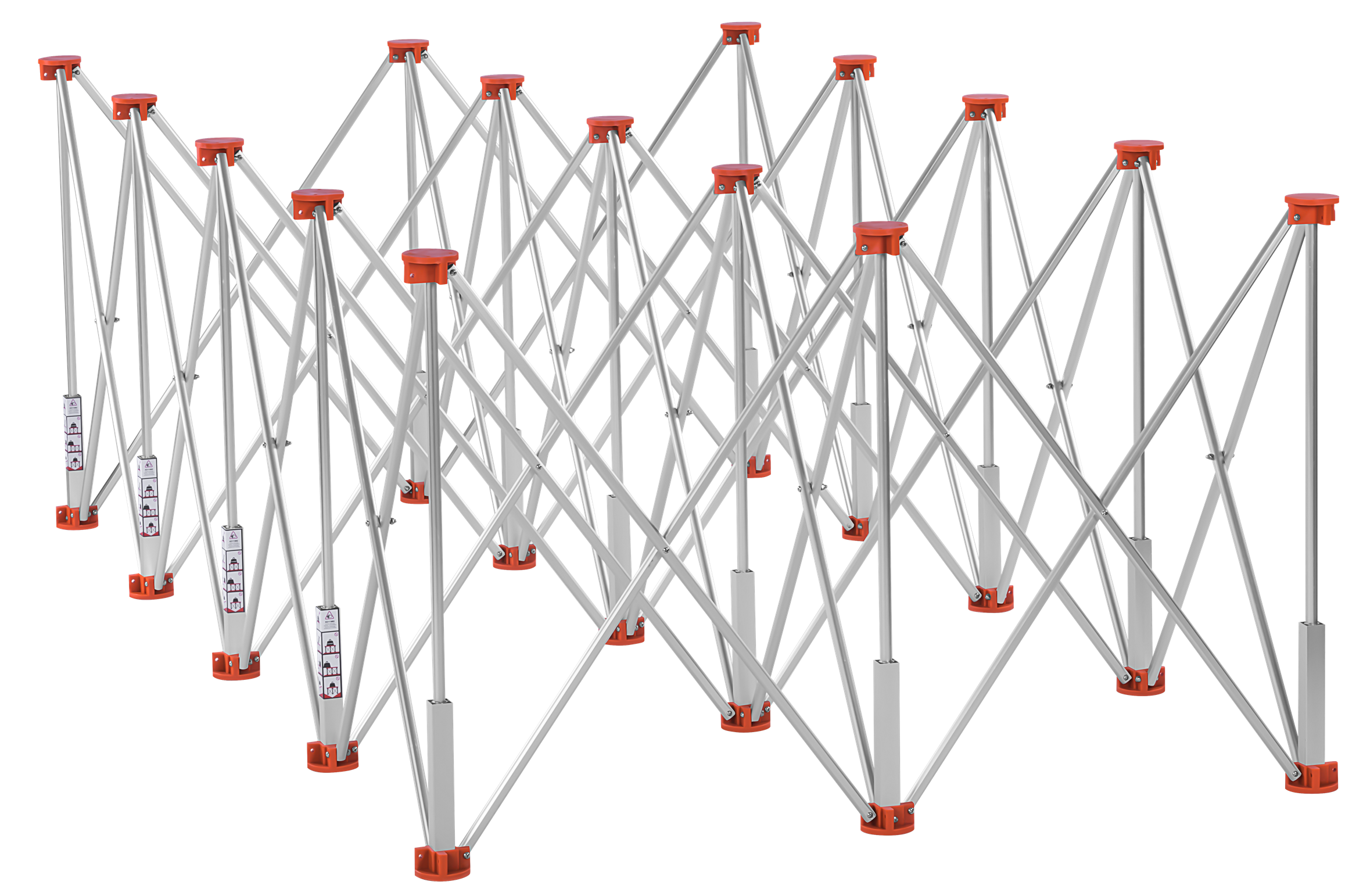 Stůl na obklady, 15 nohou, 221 × 115 × 75 cm KD11982