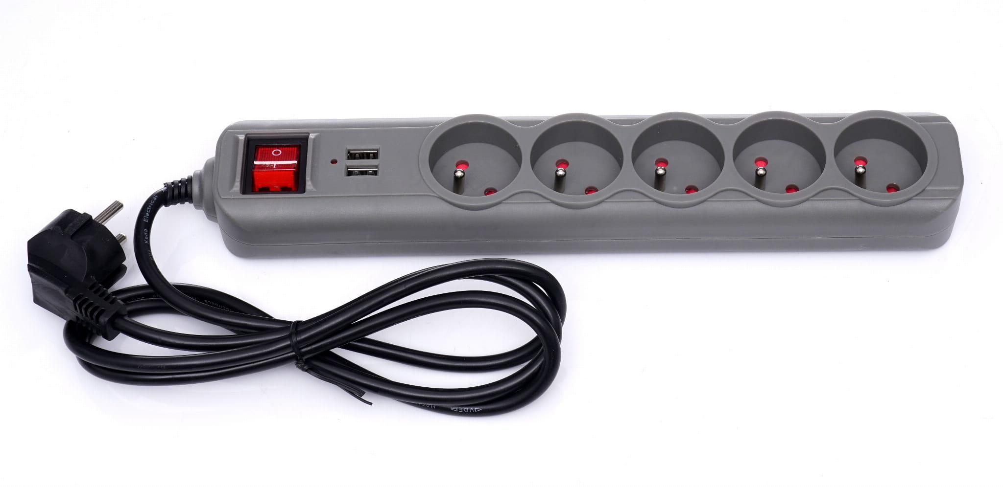 Prodlužovací kabel s USB zásuvkami, 1,5 m KD4033
