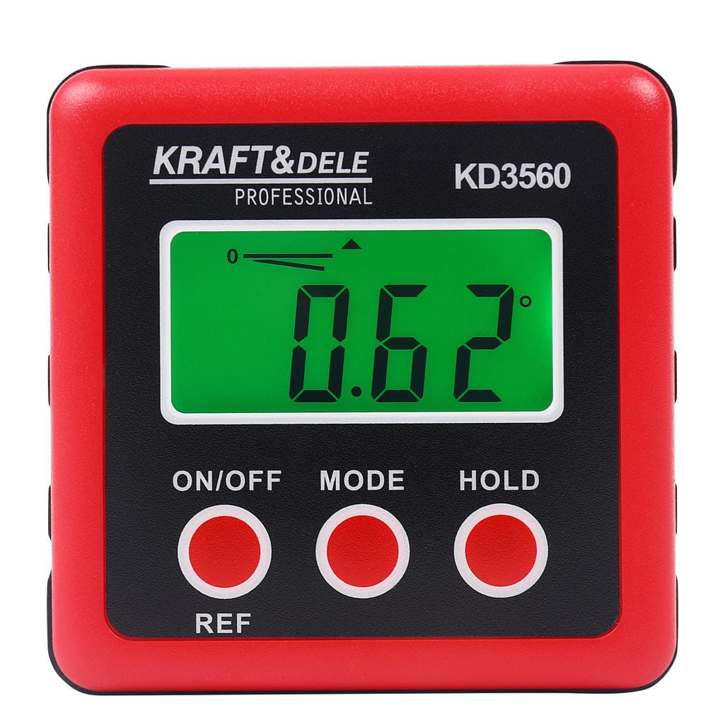 Elektronický digitální úhloměr s magnetem KD3560