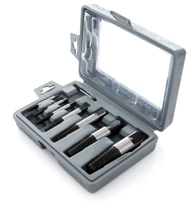 Sada vytahováků zalomených šroubů 3–6 mm, 6–8 mm, 8–11 mm, 11–14 mm KD10262