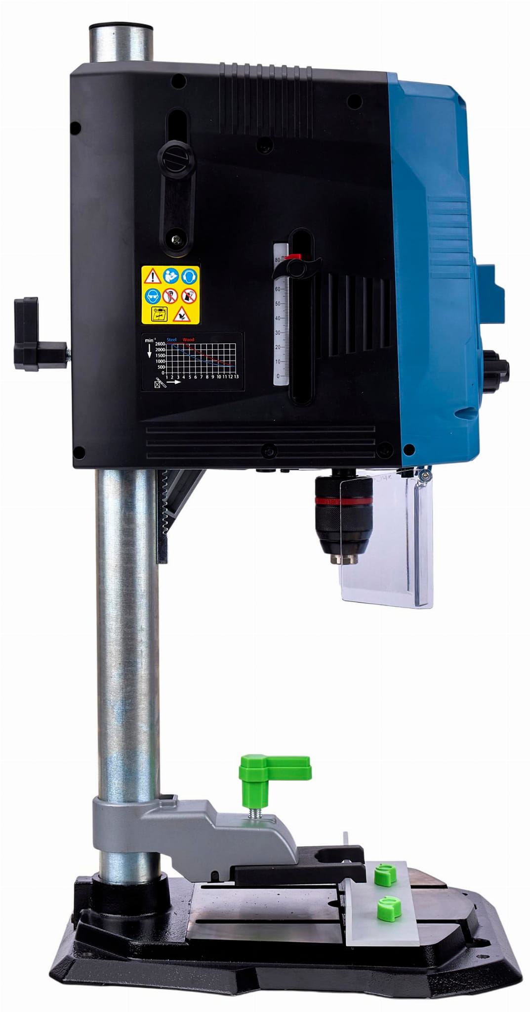 Stolní vrtačka 2000 W, 13 mm, displej WDS2140