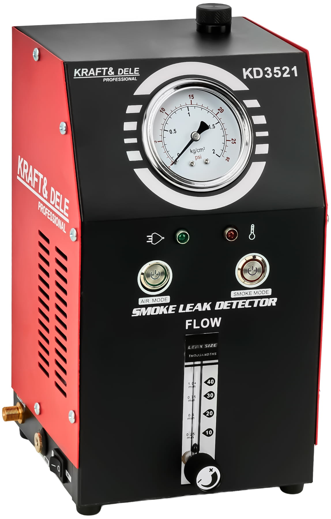 Generátor kouře pro kontrolu těsnosti systémů 12 V, 9 l/min, 30 ml KD3521