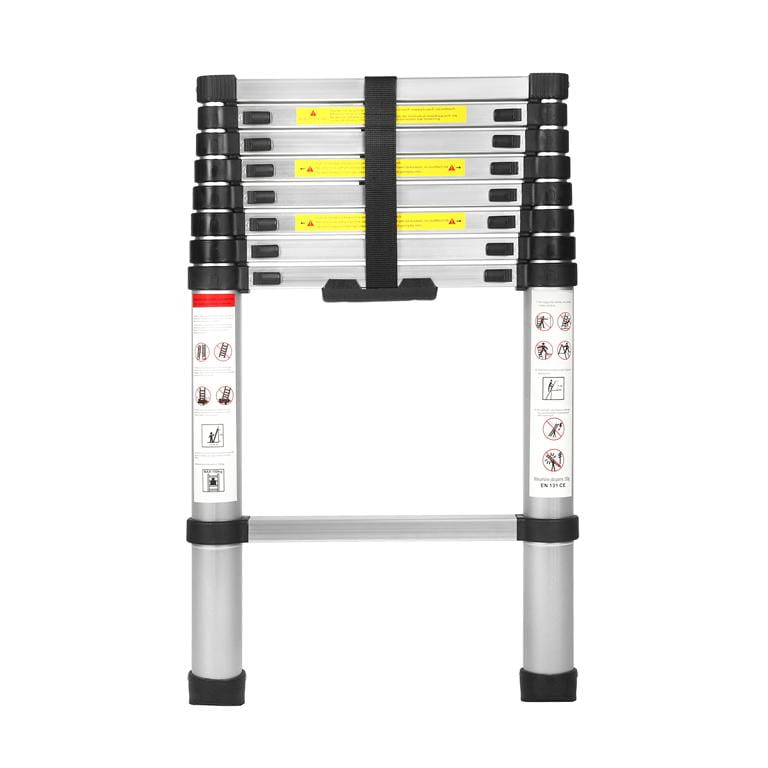Hliníkový žebřík, 8 příček / 2,6 m / max. 150 kg KD4072