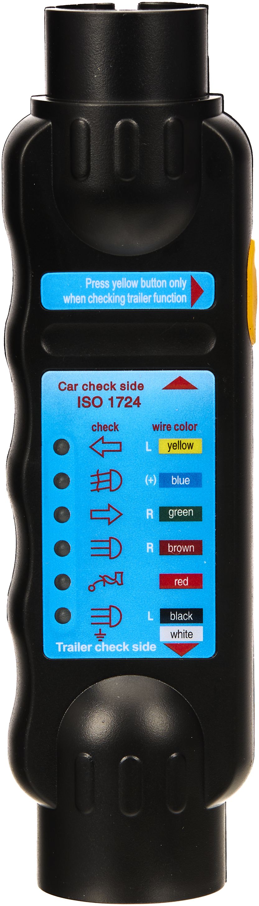Tester zásuvky přívěsu 7/13 pinů KD10542