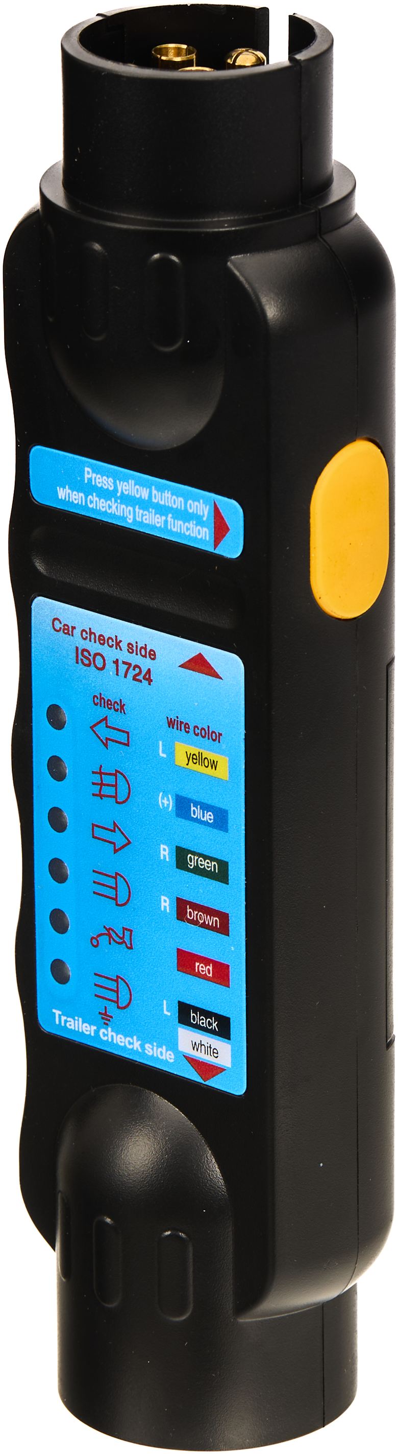 Tester zásuvky přívěsu 7/13 pinů KD10542