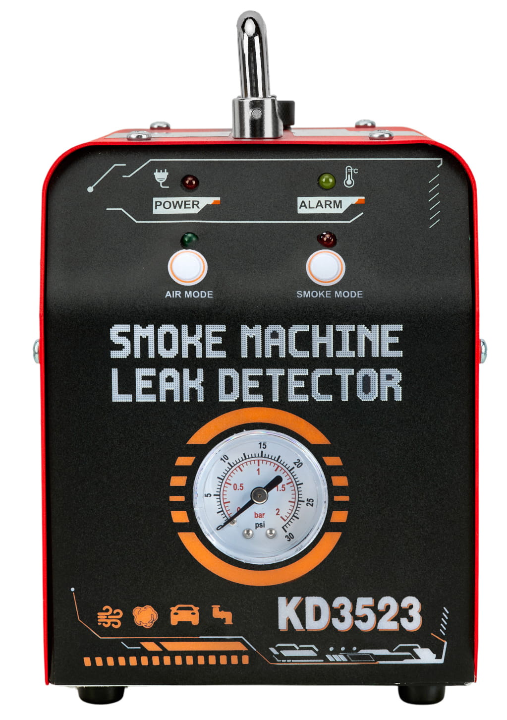 Generátor kouře pro kontrolu těsnosti systémů 12 V, 20 l/min, 30 ml KD3523