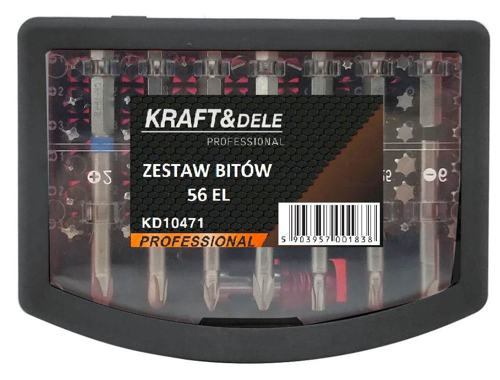 Sada bitů / nástavců 56 ks KD10471