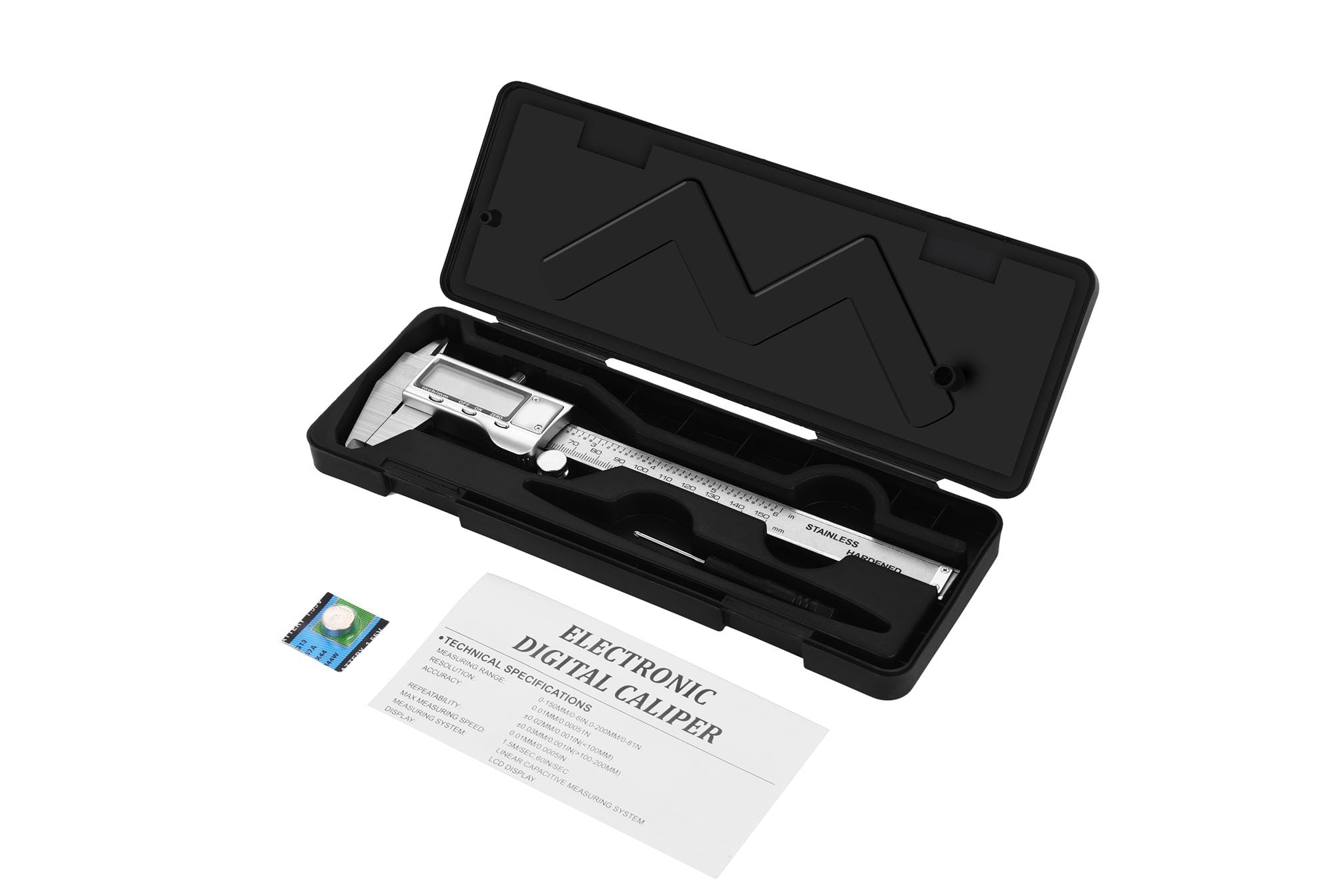 Digitální posuvné měřítko 0–150 mm KD10074