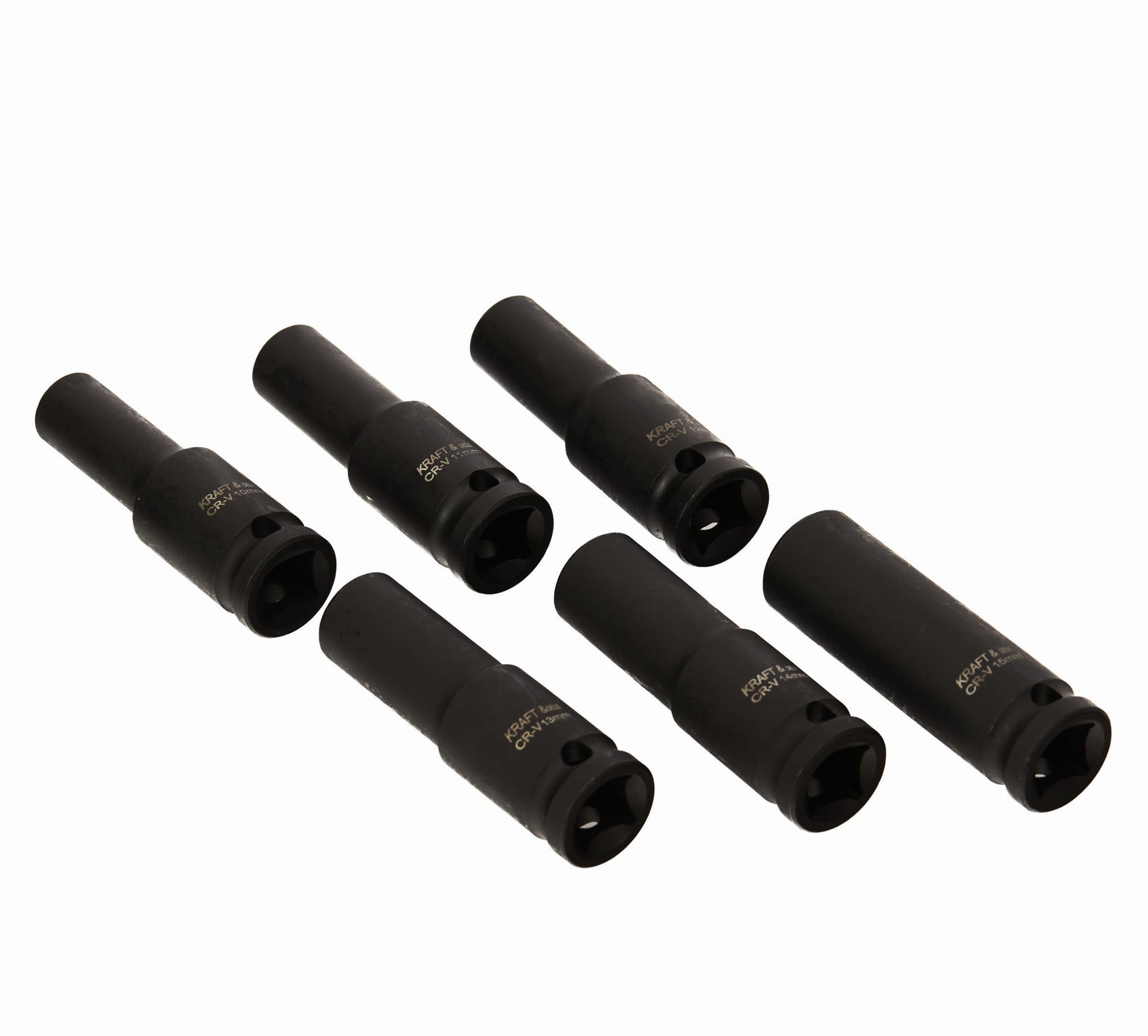 Sada rázových hlavic 1/2", 10–32 mm, 16 ks KD11749