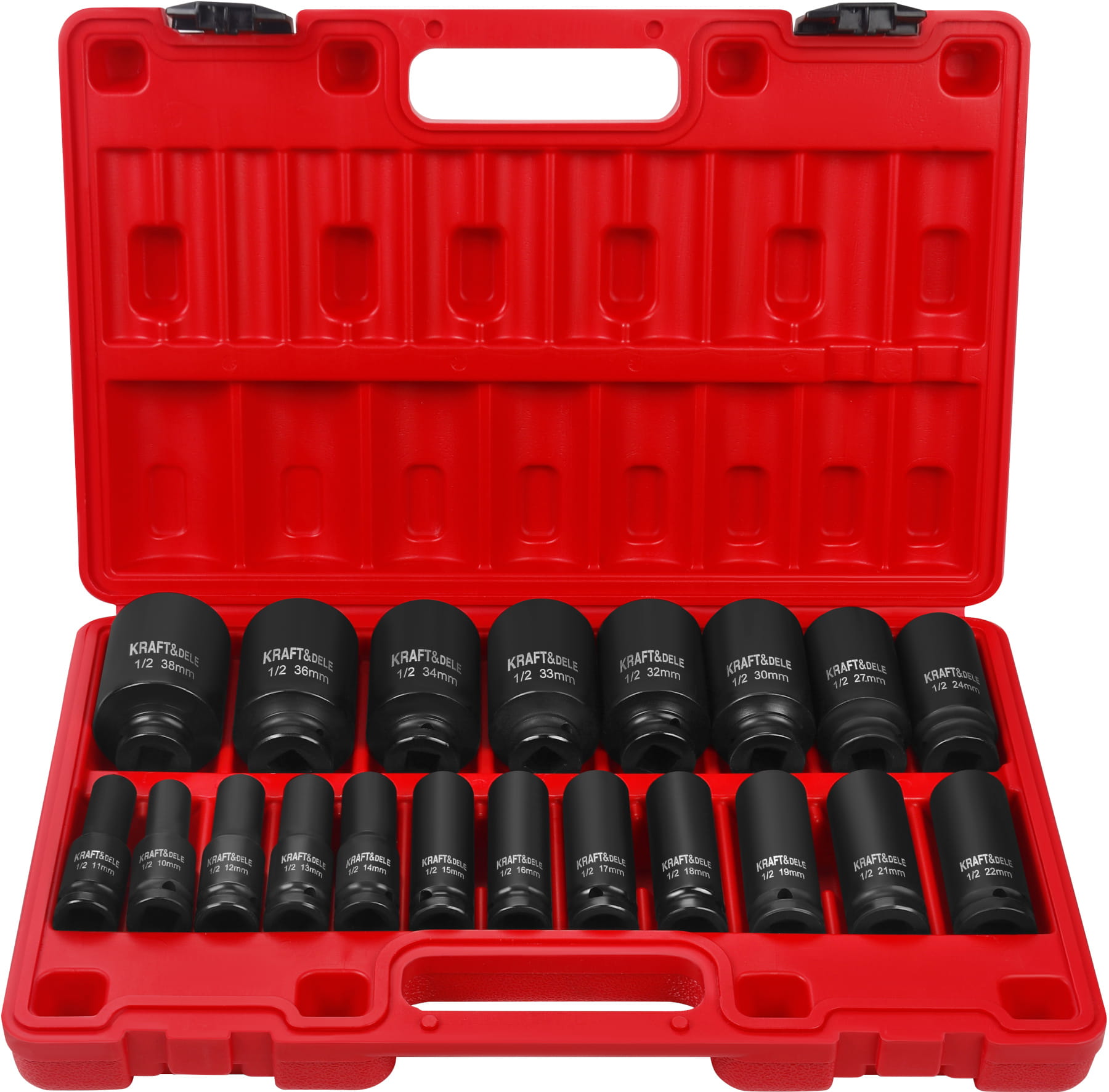 Sada rázových hlavic 1/2", 20 ks KD11867